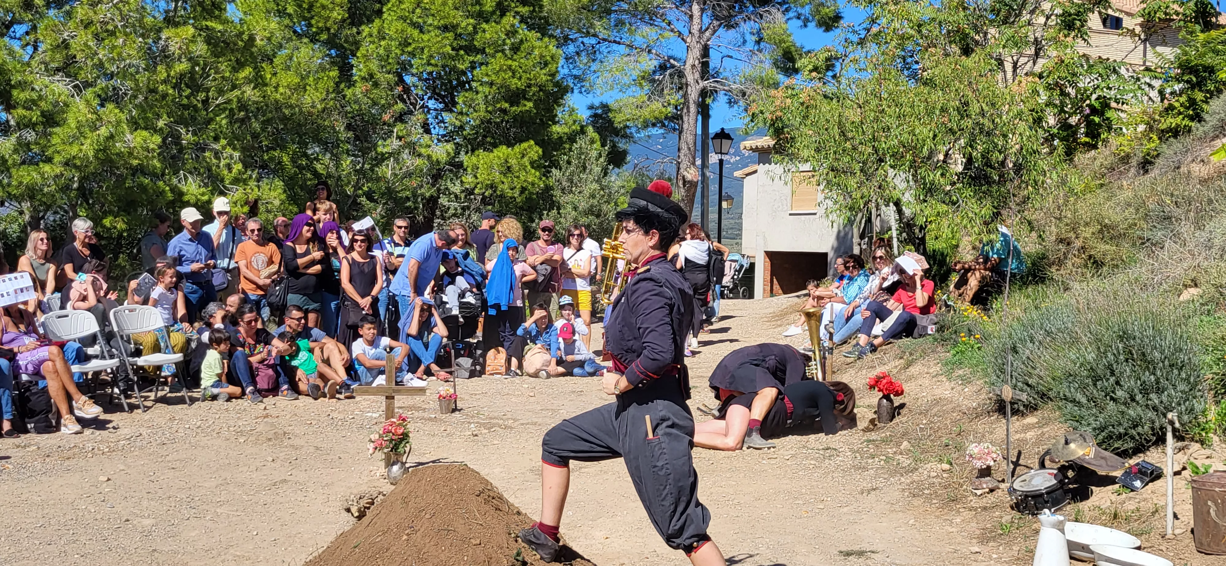Feria Sin Condiciones celebrada en Bolea. Foto Mercedes Manterola