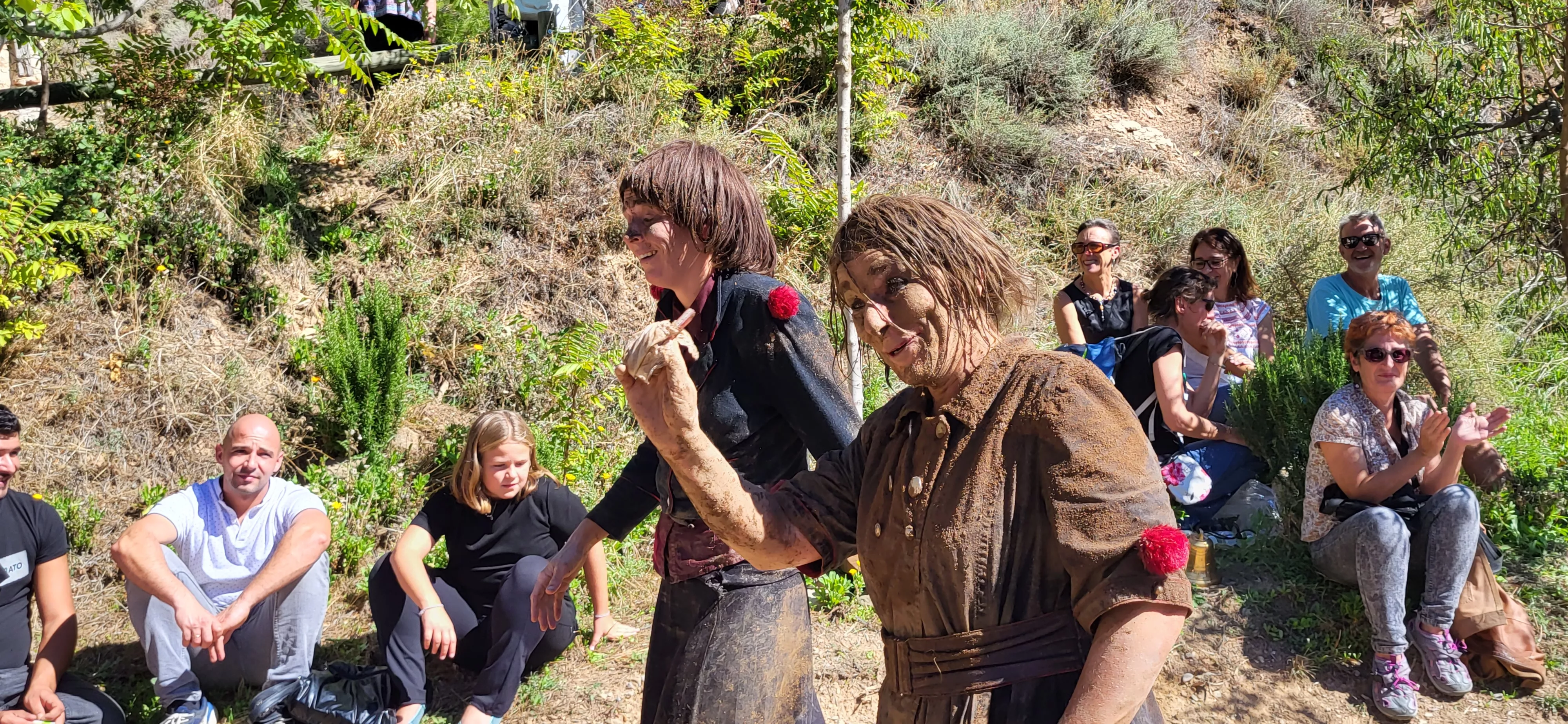 Feria Sin Condiciones celebrada en Bolea. Foto Mercedes Manterola