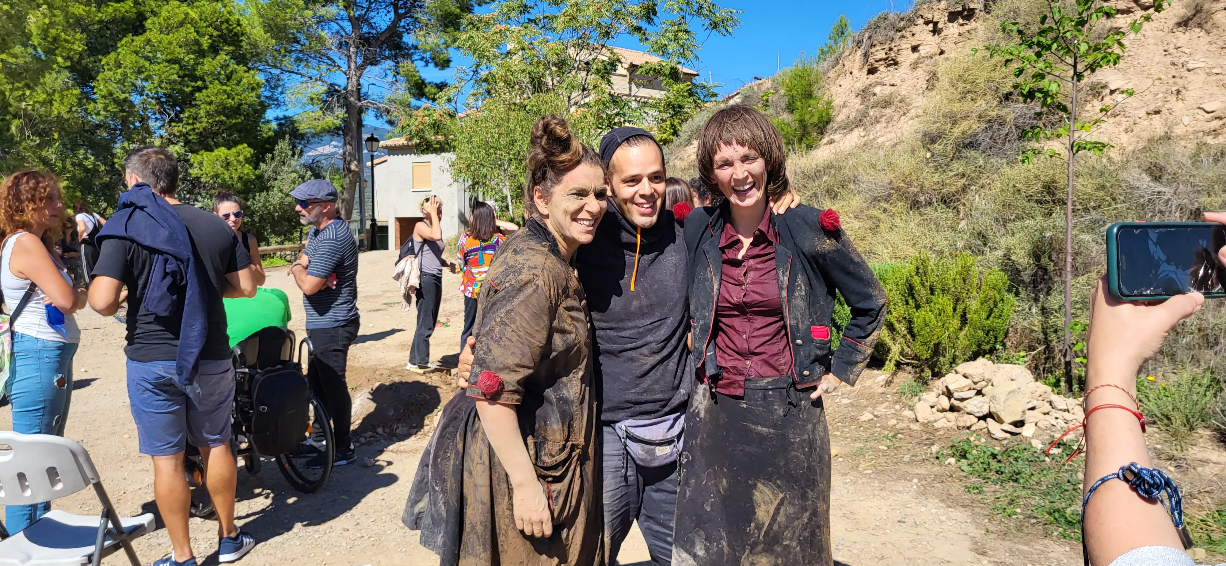 Feria Sin Condiciones celebrada en Bolea. Foto Mercedes Manterola