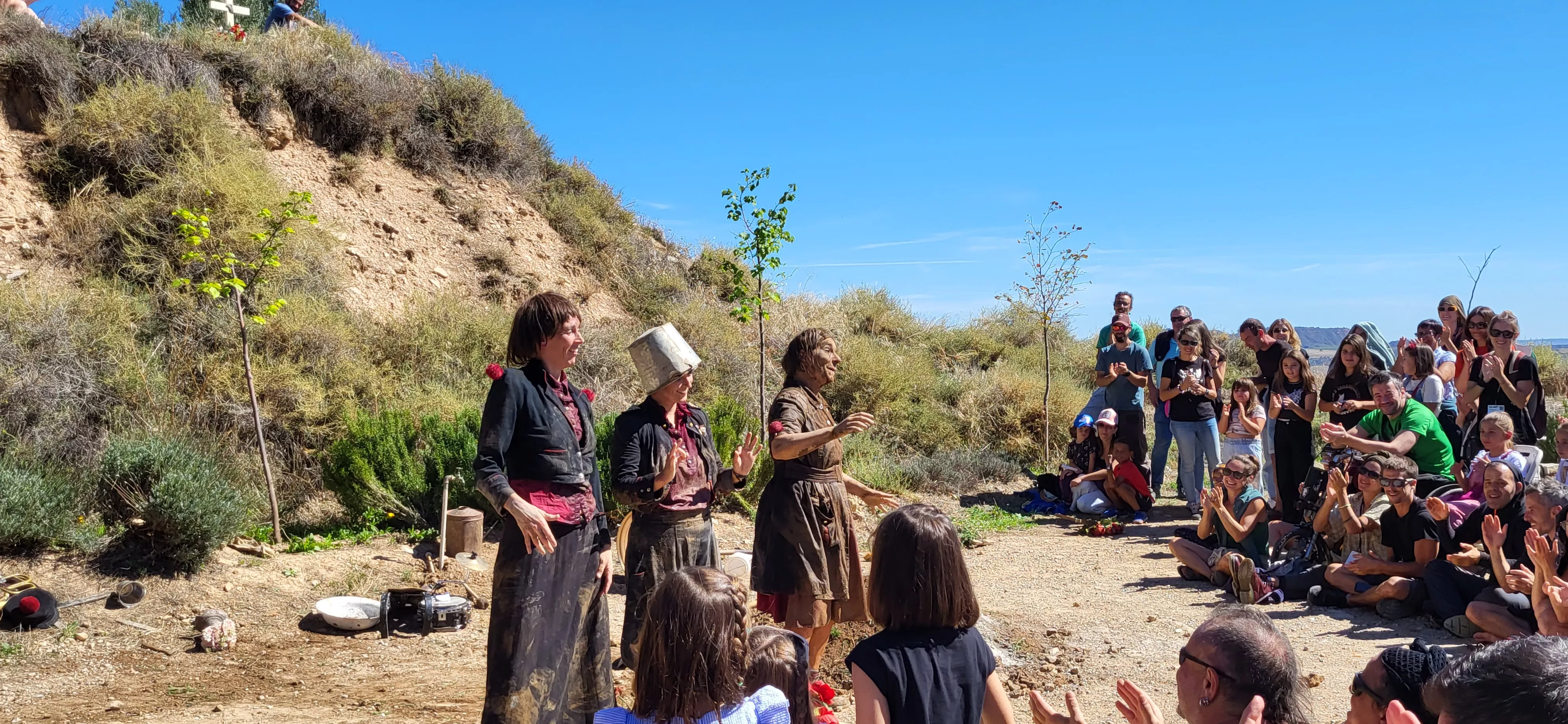 Feria sin Condiciones de Ayerbe. Foto Mercedes Manterola