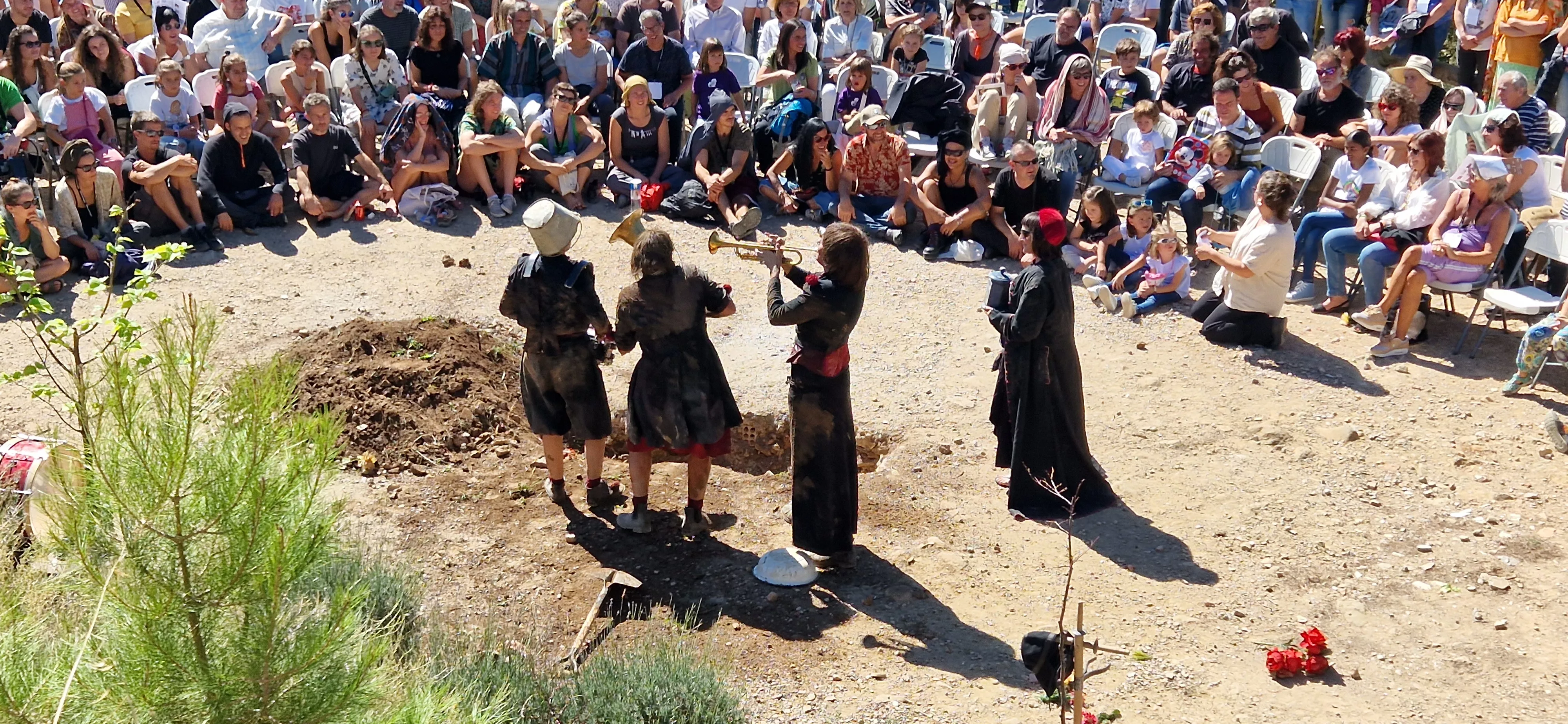 Feria Sin Condiciones celebrada en Bolea. 
