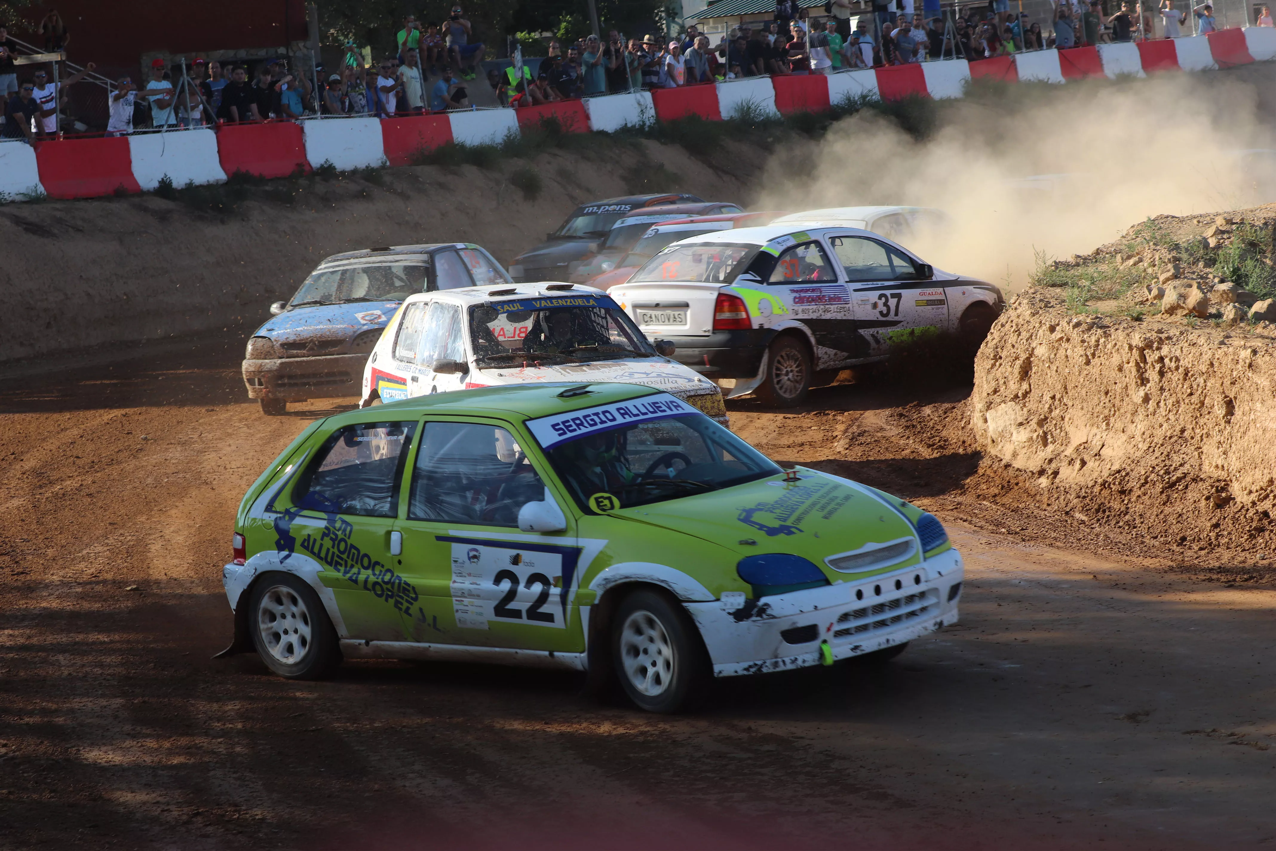Imagen del autocross de Calamocha. Foto FADA