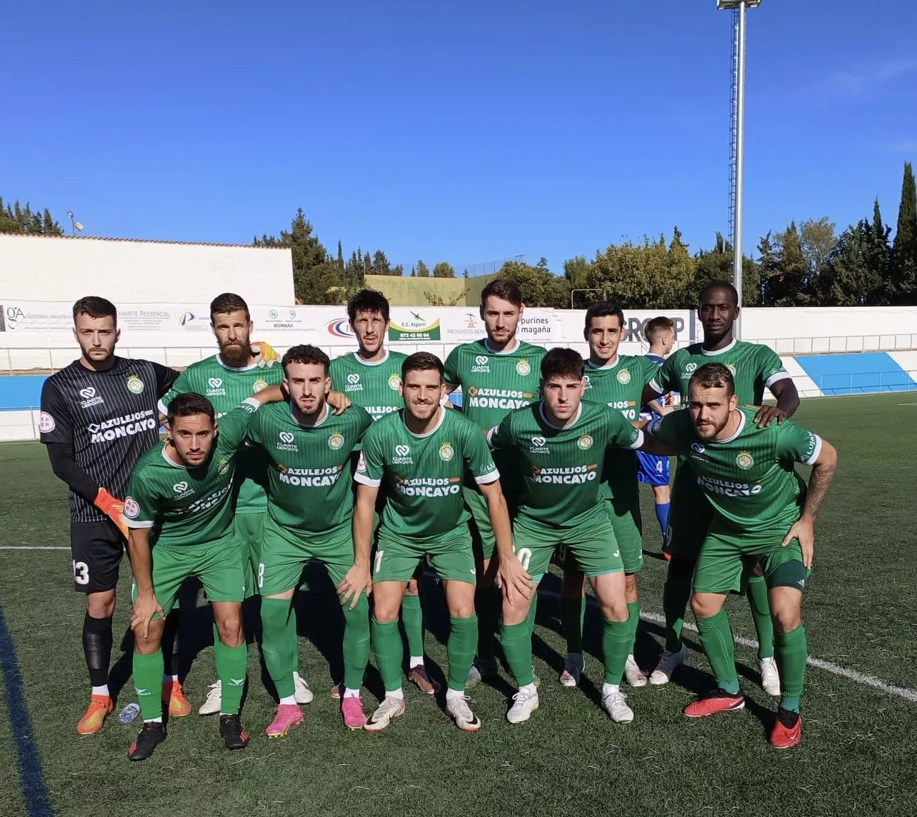 Once del Cuarte en Tamarite. Once del Cuarte en Tamarite.