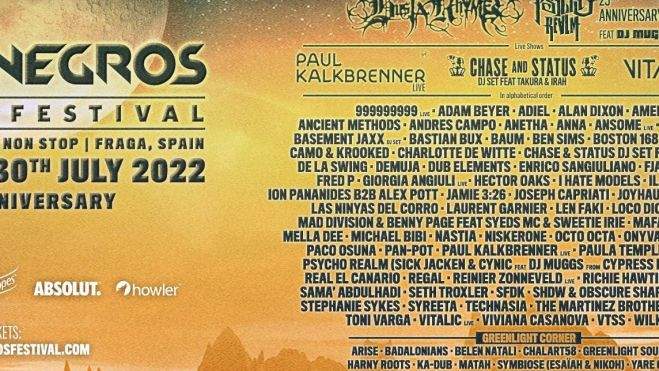 Cartel del Monegros Desert Festival Cartel del Monegros Desert Festival