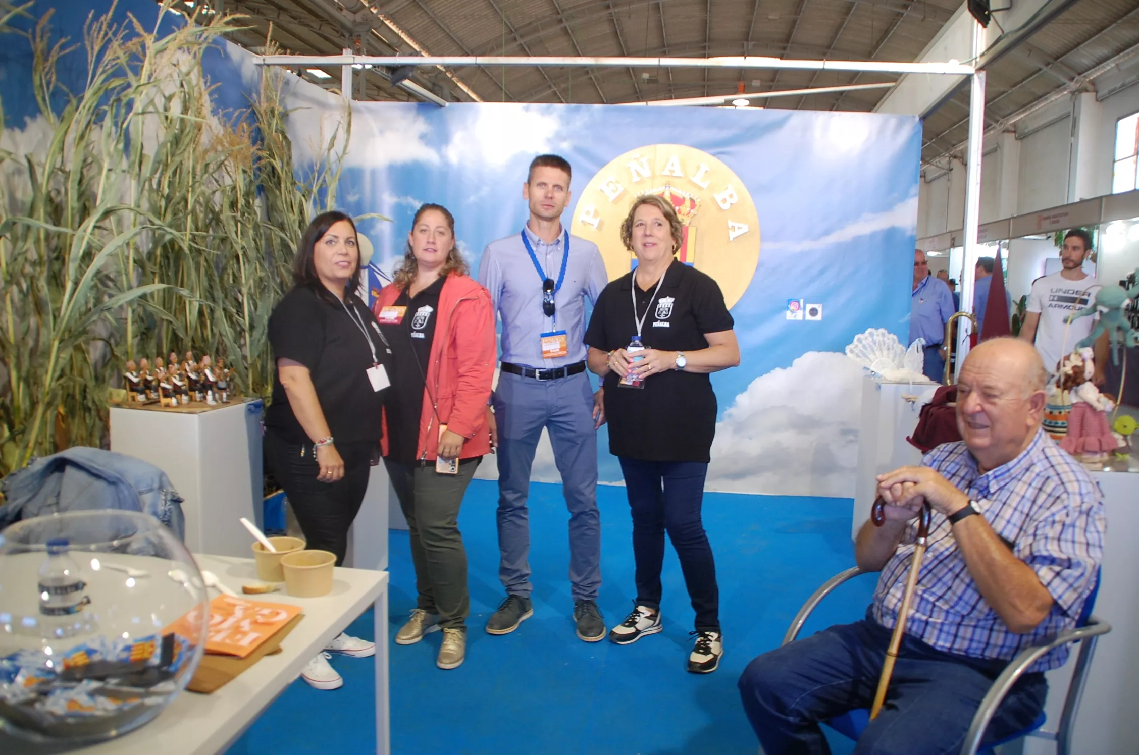 Espacio ferial de Peñalba, una de las localidades invitadas.