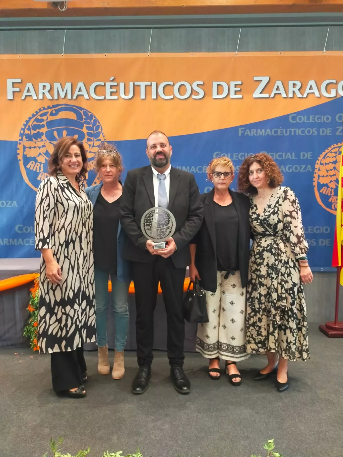 La Comarca de Los Monegros ha sido premiada por el Colegio de Farmacéuticos de Zaragoza.