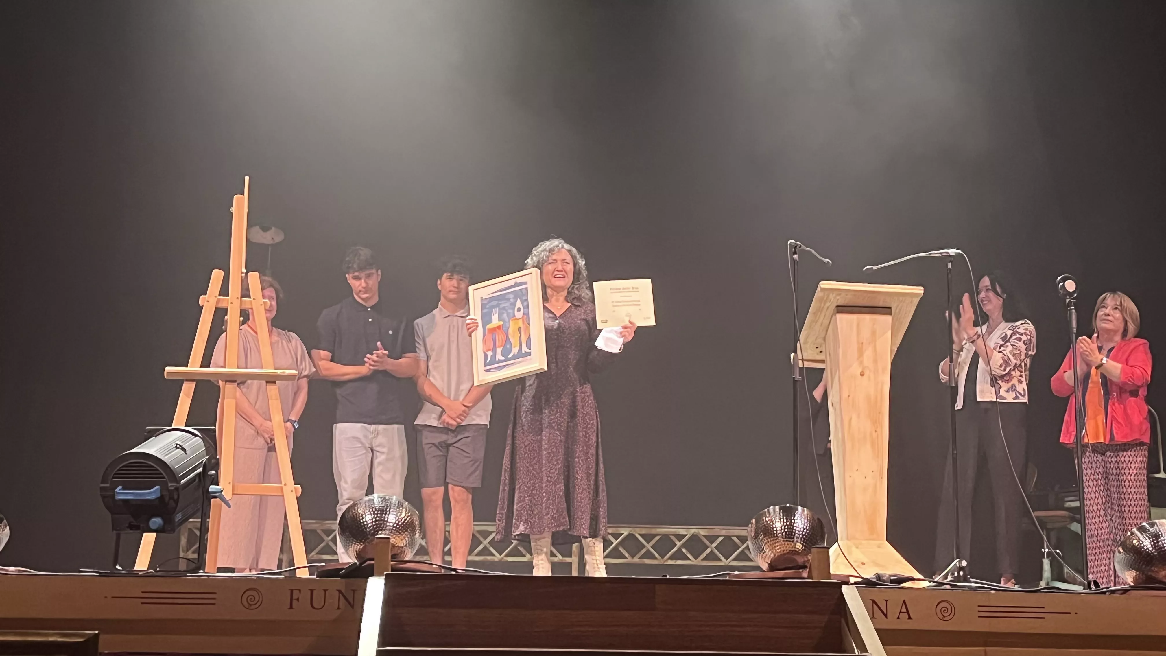 Inauguración de la 37 edición de la Feria de Teatro y Danza de Huesca. Foto Mercedes Manterola