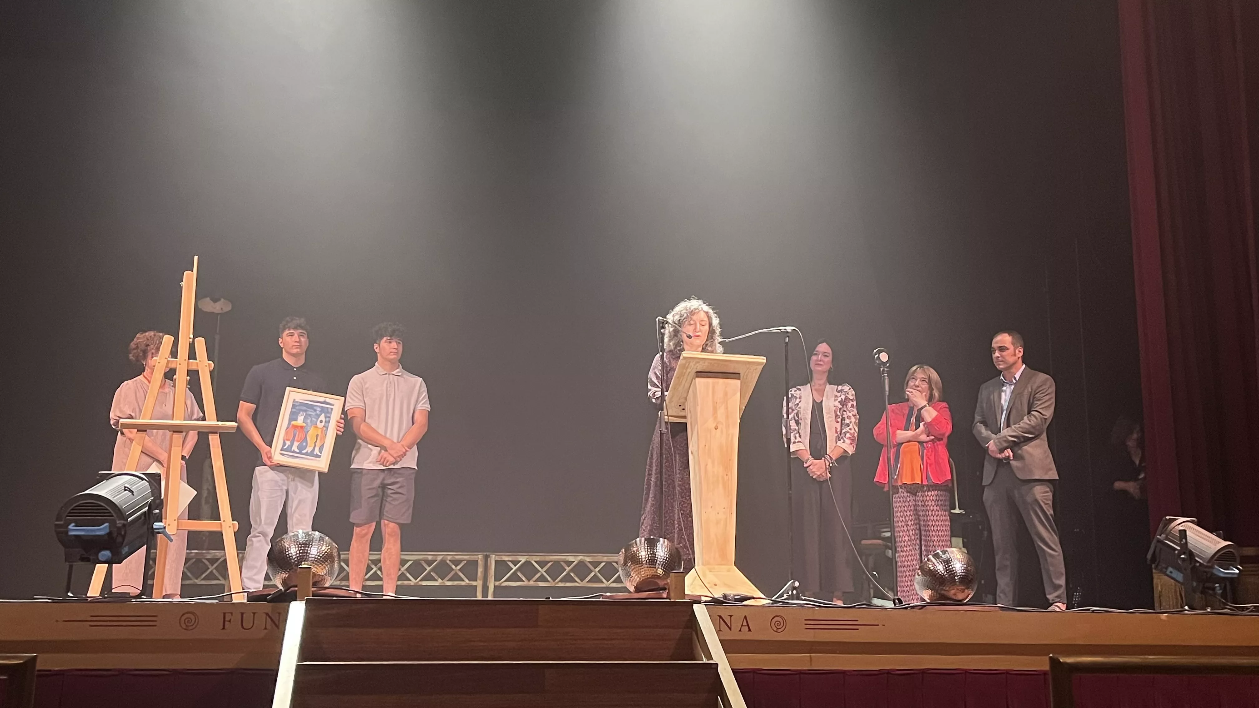 Inauguración de la 37 edición de la Feria de Teatro y Danza de Huesca. Foto Mercedes Manterola