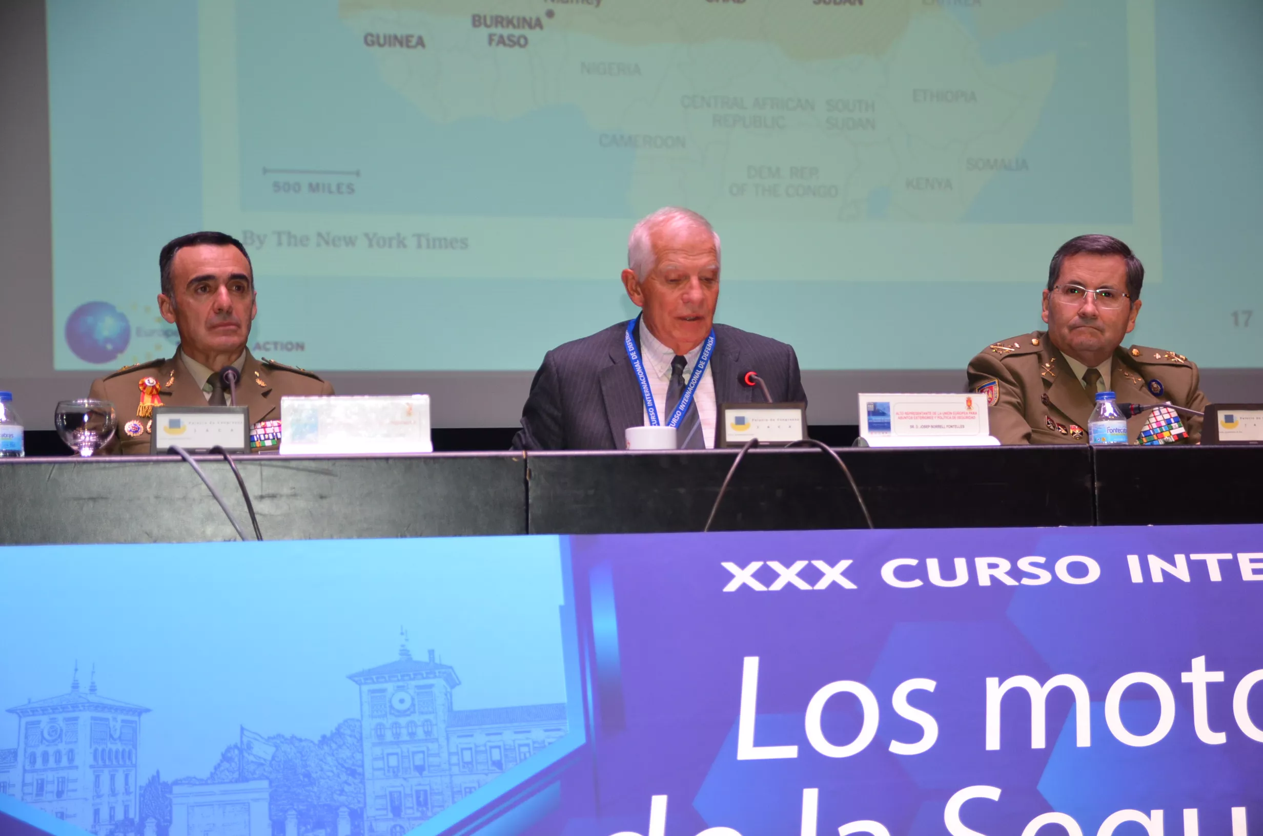 Josep Borrell ha inaugurado el Curso Internacional de Defensa de Jaca.