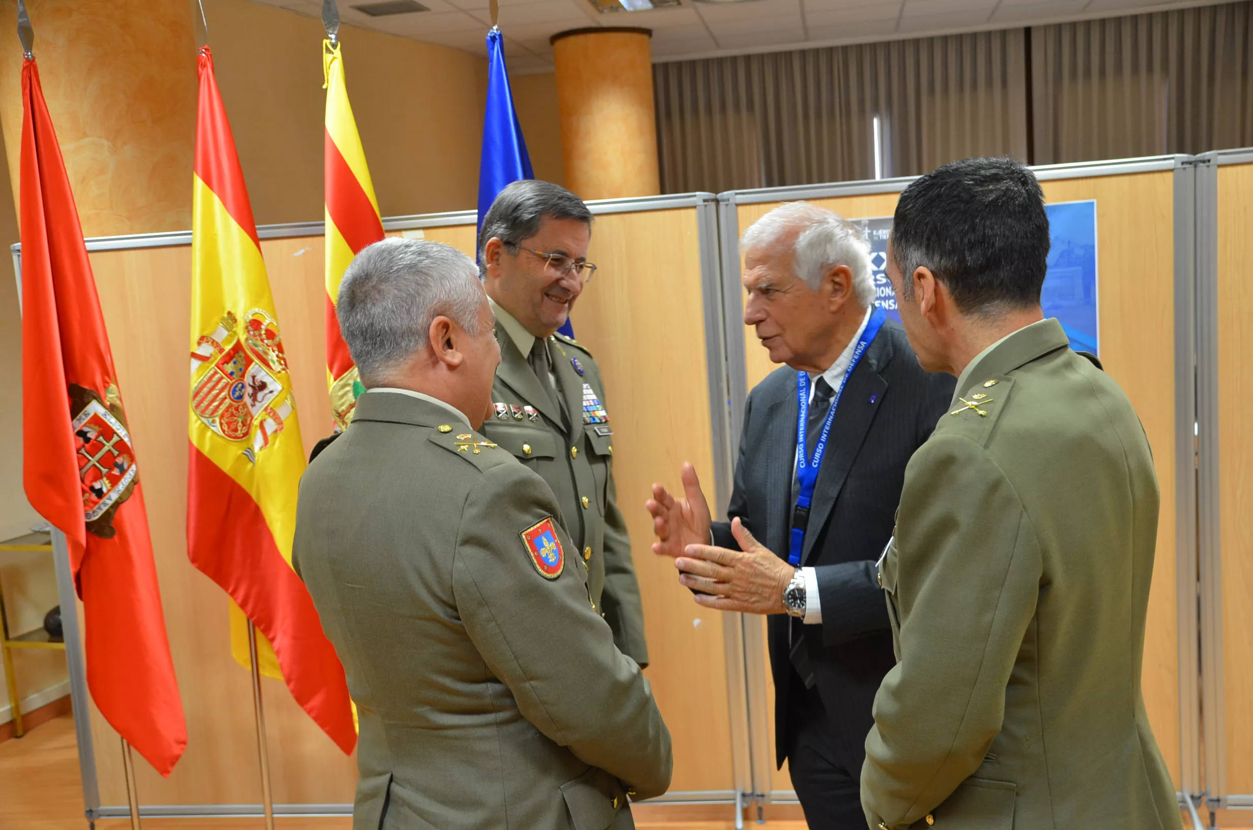 Josep Borrell ha inaugurado el Curso Internacional de Defensa de Jaca.