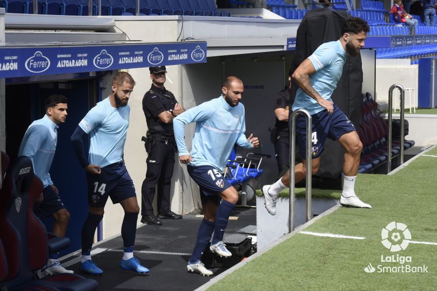 Partido Huesca Leganés. Foto La Liga 