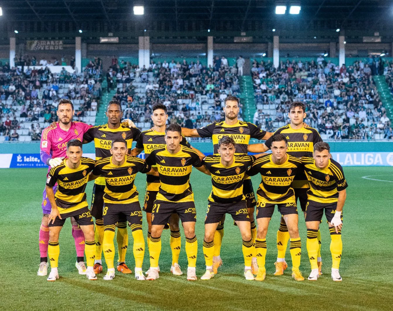 Andrés Borge, abajo, el segundo por la derecha con el dorsal 38.