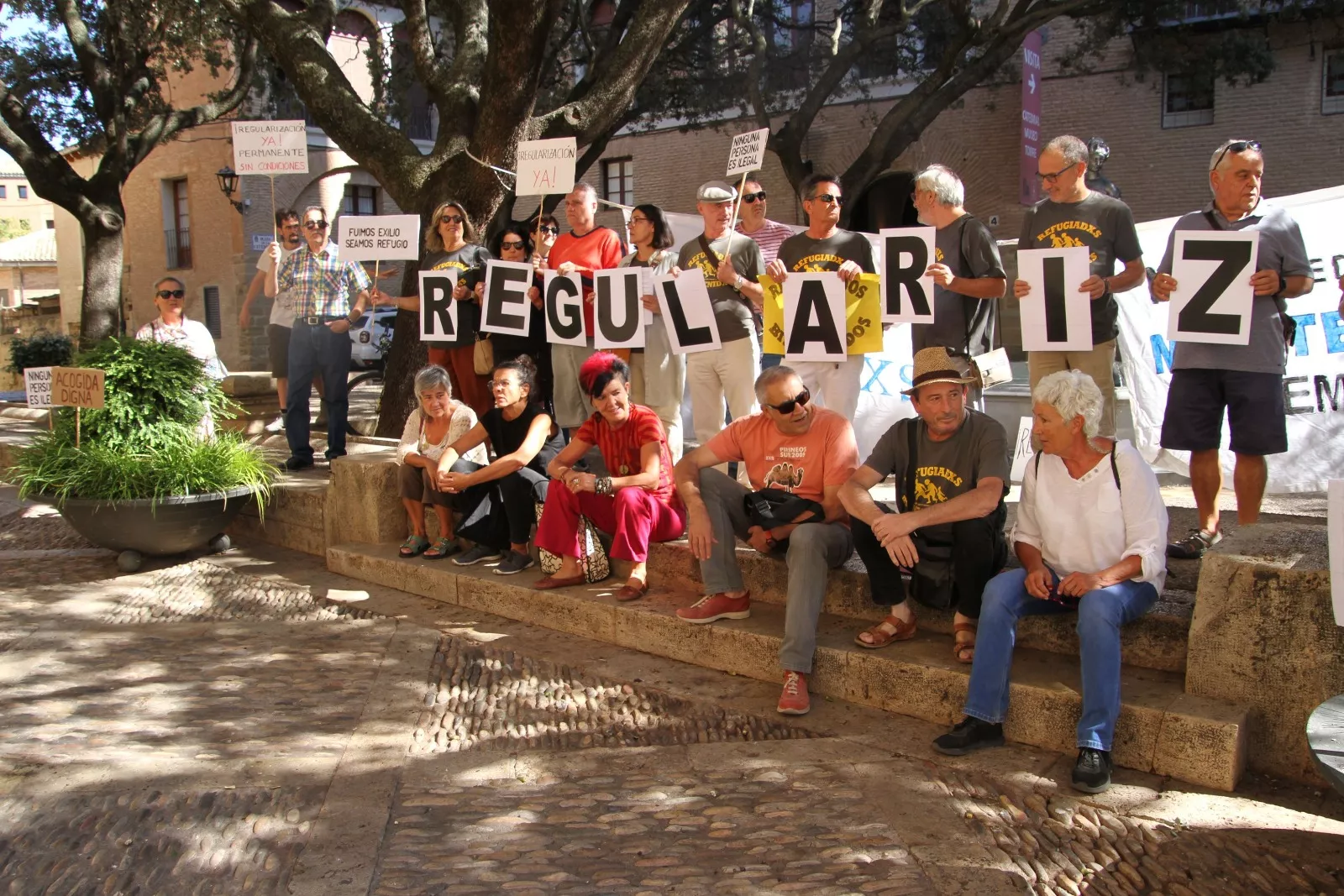 Concentración contra la moción de VOX. Foto Carlos Neofato 