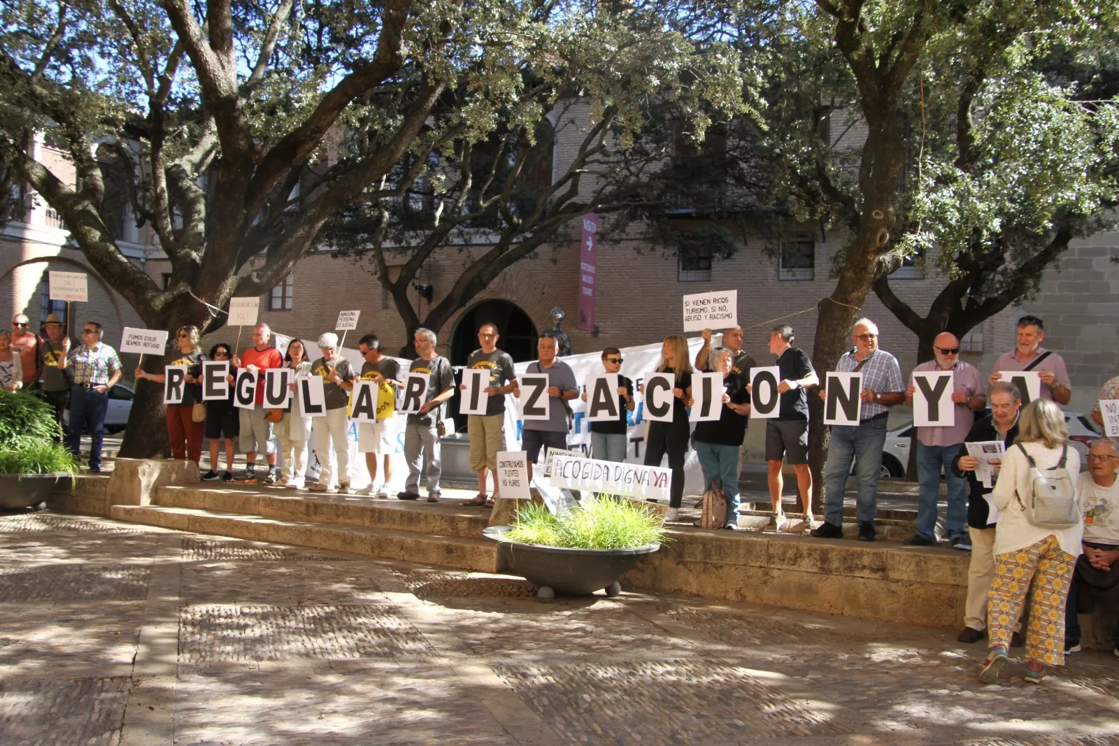 Concentración contra la moción de VOX. Foto Carlos Neofato 