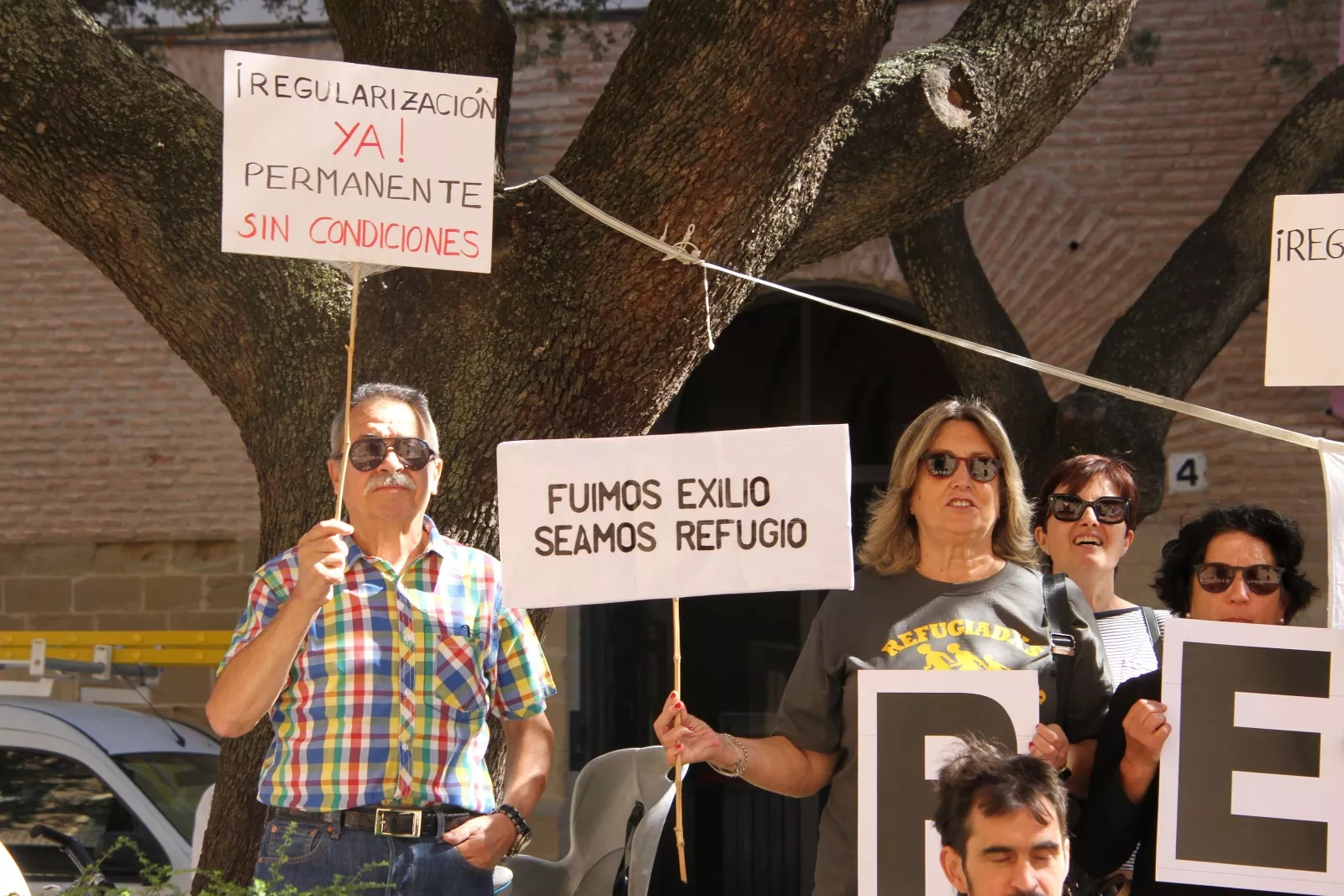 Concentración contra la moción de VOX. Foto Carlos Neofato 