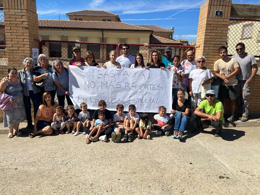 Concentración en Angüés.