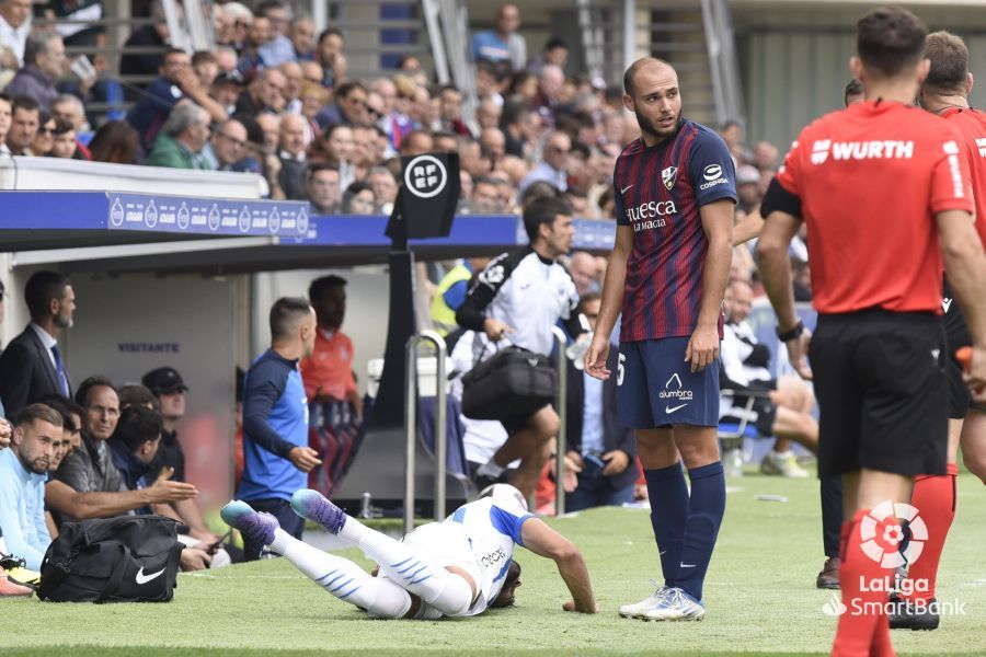 Partido Huesca Leganés. Foto La Liga
