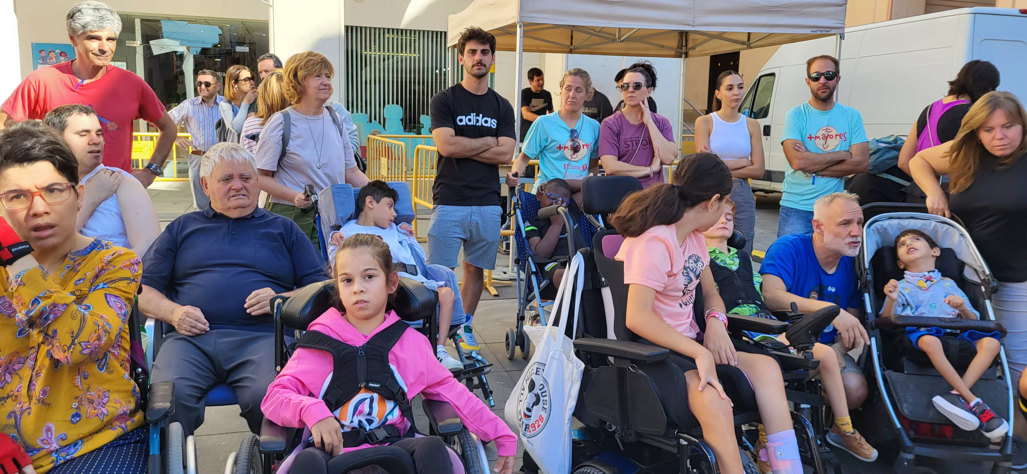 Exhibición de medio y especialidades policiales en Huesca. Foto Mercedes Manterola