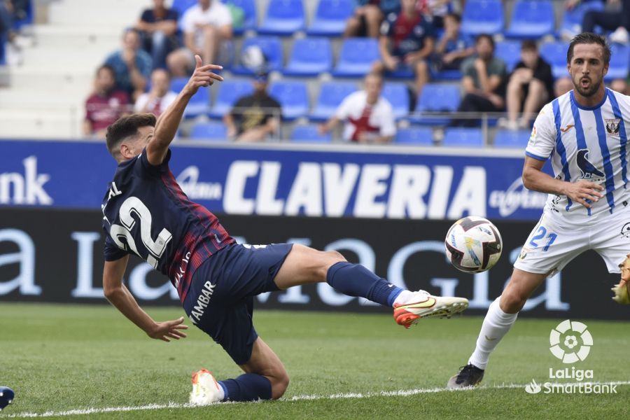 Partido Huesca Leganés. Foto La Liga 