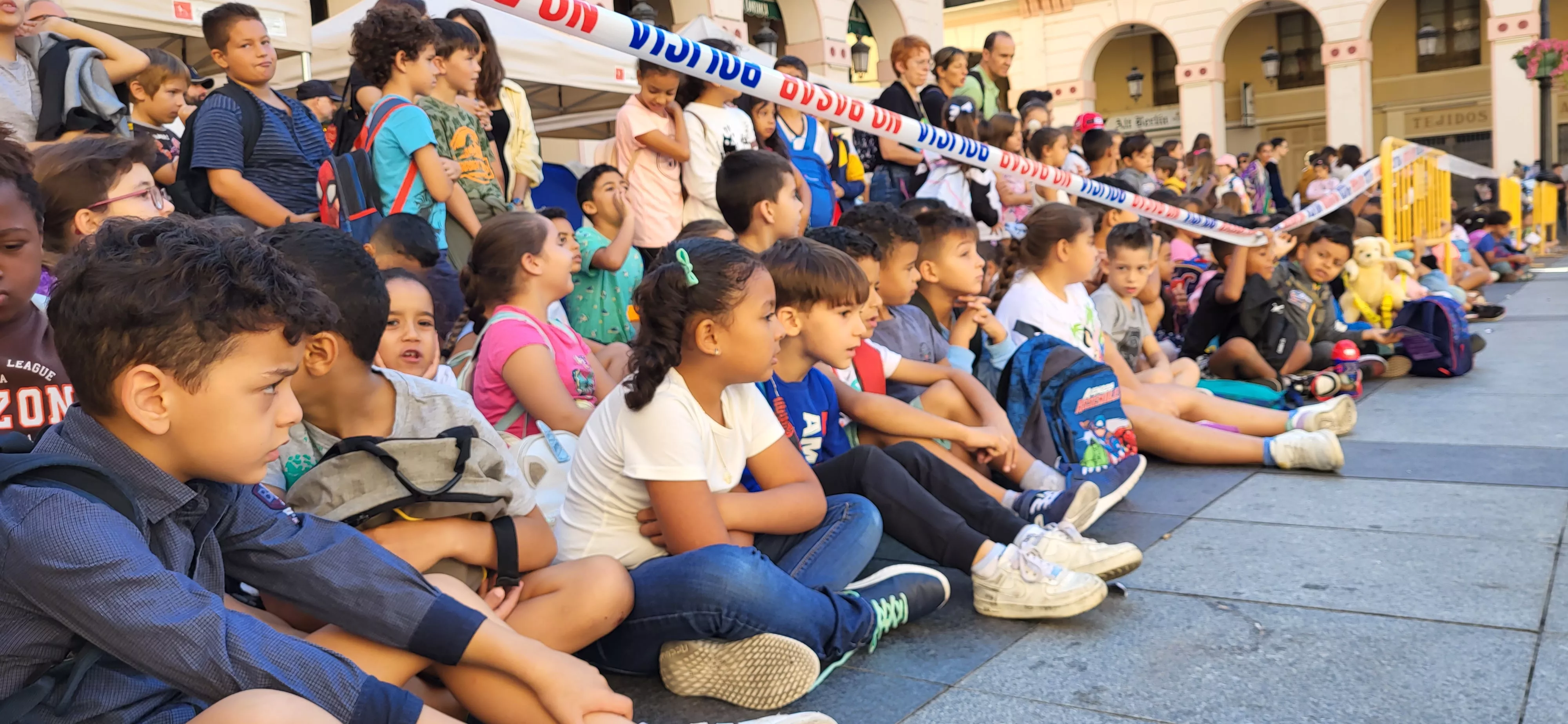 Exhibición de medio y especialidades policiales en Huesca. Foto Mercedes Manterola