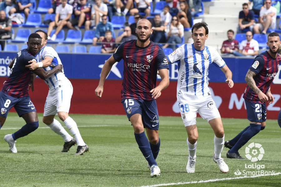 Partido Huesca Leganés. Foto La Liga 