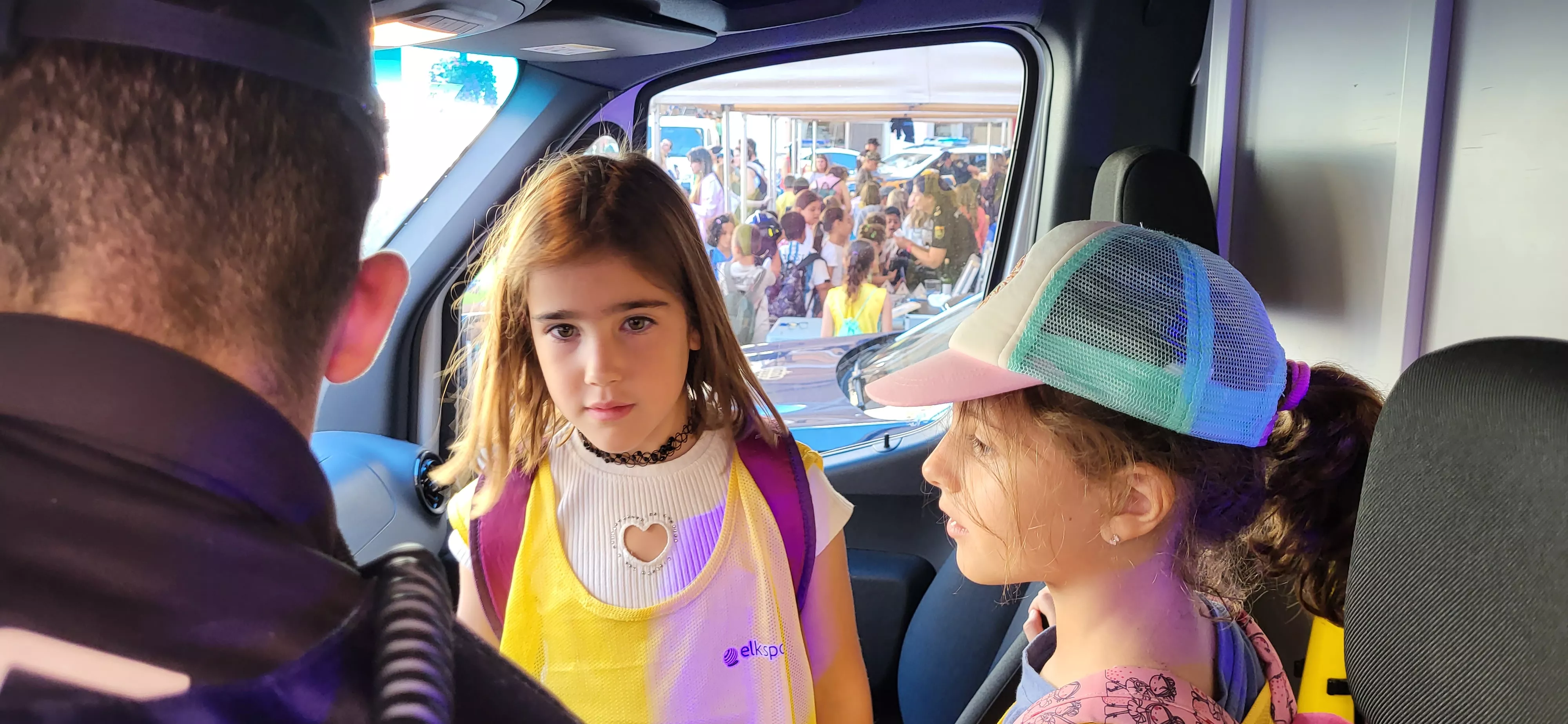Exhibición de medio y especialidades policiales en Huesca. Foto Mercedes Manterola
