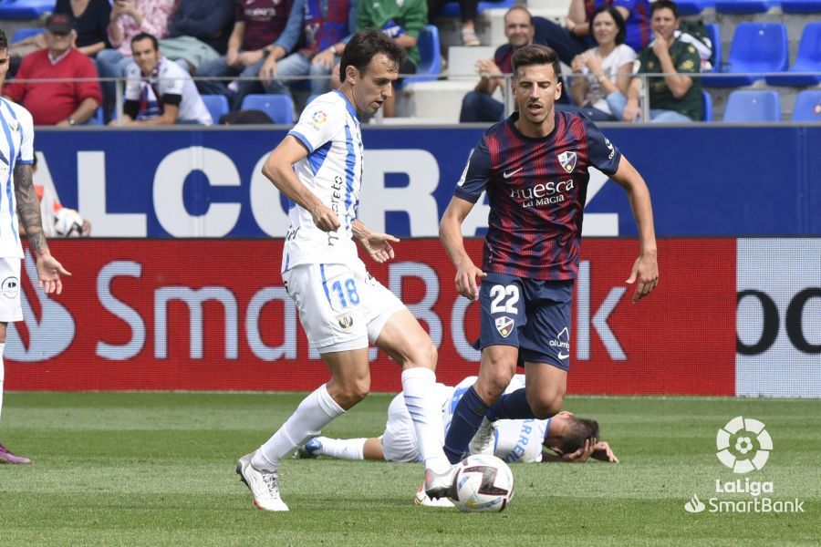 Partido Huesca Leganés. Foto La Liga 