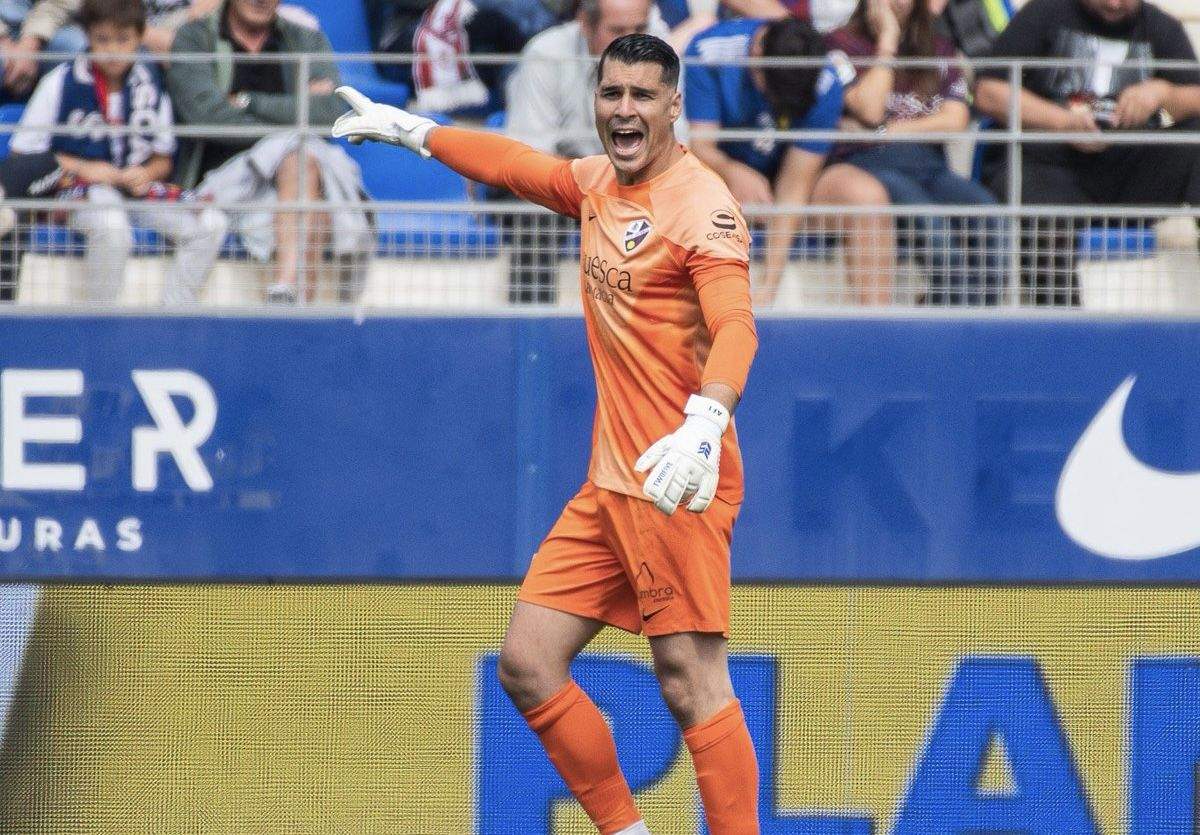 Andrés Fernández en el partido ante el Leganés Andrés Fernández en el partido ante el Leganés
