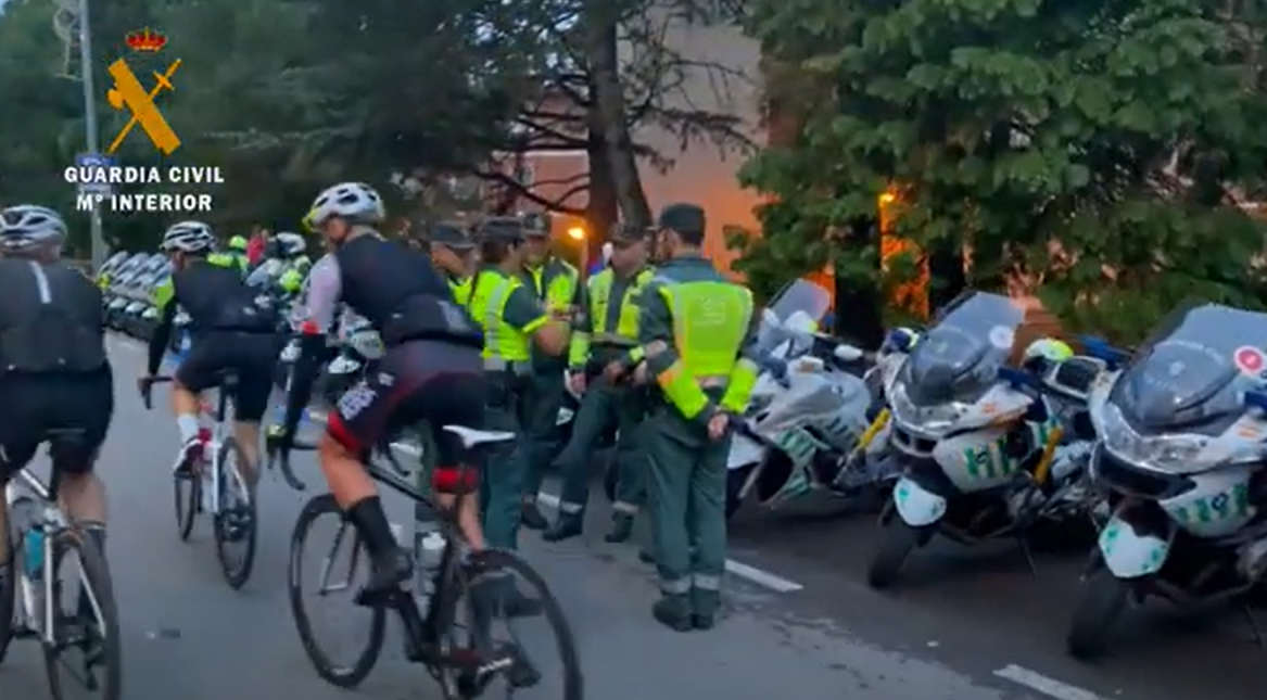 Amplio dispositivo de la Guardia Civil en la Quebrantahuesos y Treparriscos