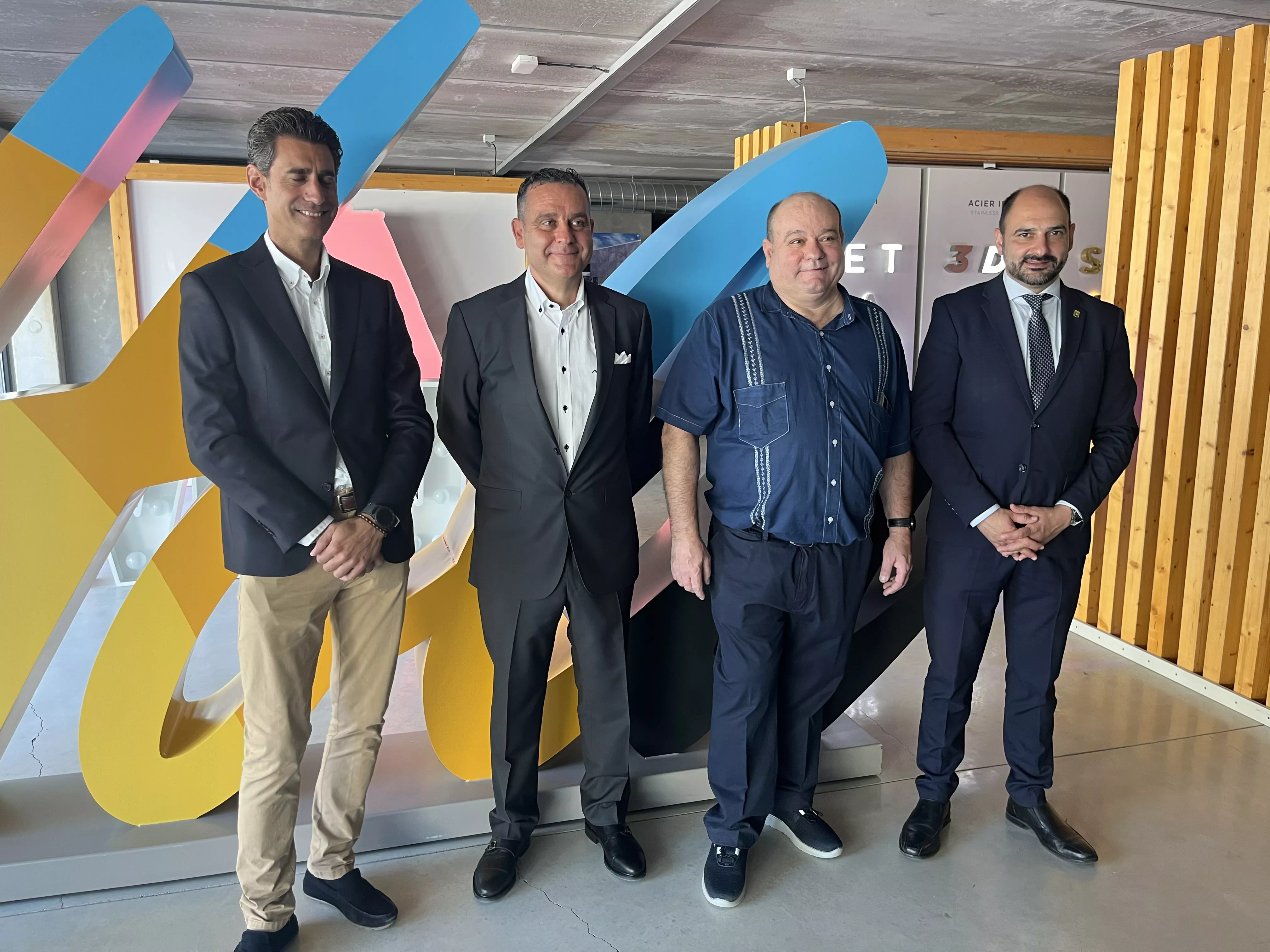 Inauguración de las nuevas instalaciones de Letra Corpórea en Barbastro.