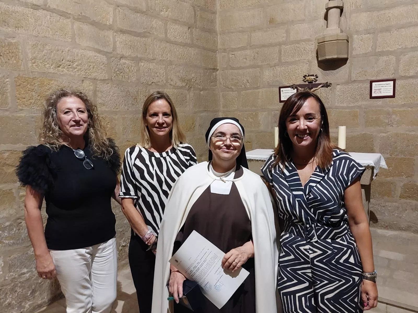 Entrega del céntimo del Ayuntamiento a las Carmelitas Calzadas.