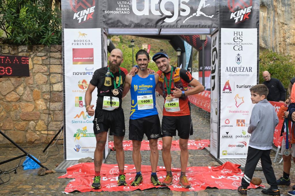Podium Trail Río Vero. FOTO Gonzalo Ocampo Fotógrafos CANO