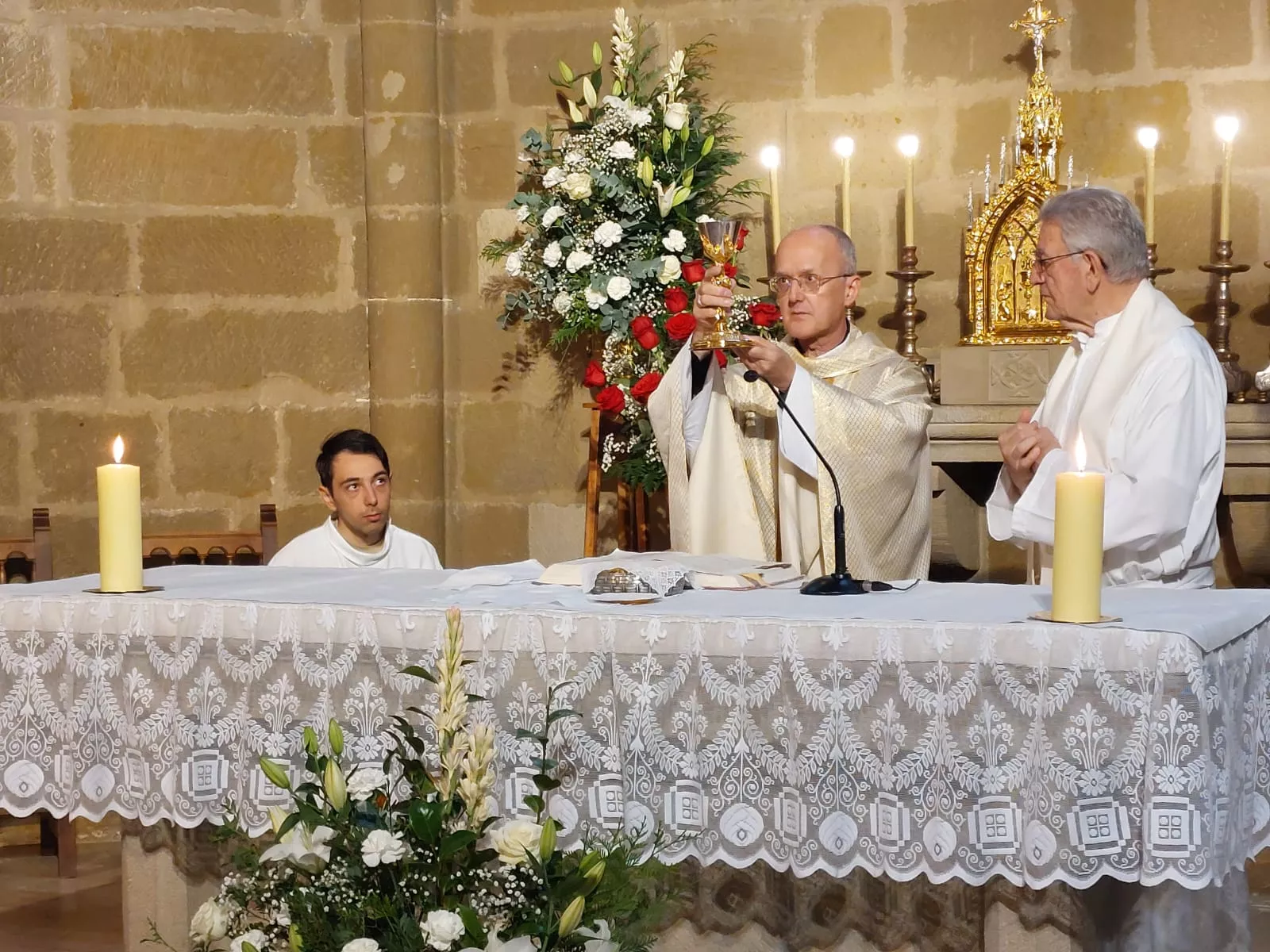 Entrega del céntimo del Ayuntamiento a las Carmelitas Calzadas.