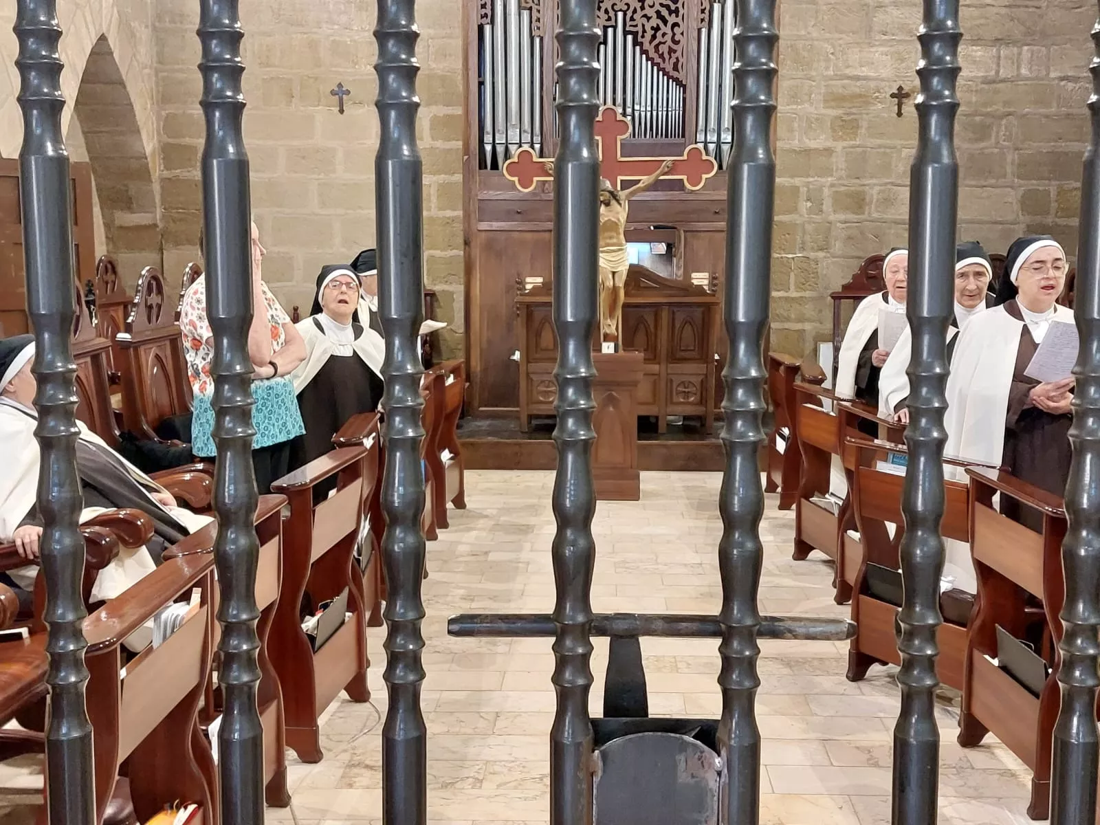 Entrega del céntimo del Ayuntamiento a las Carmelitas Calzadas.