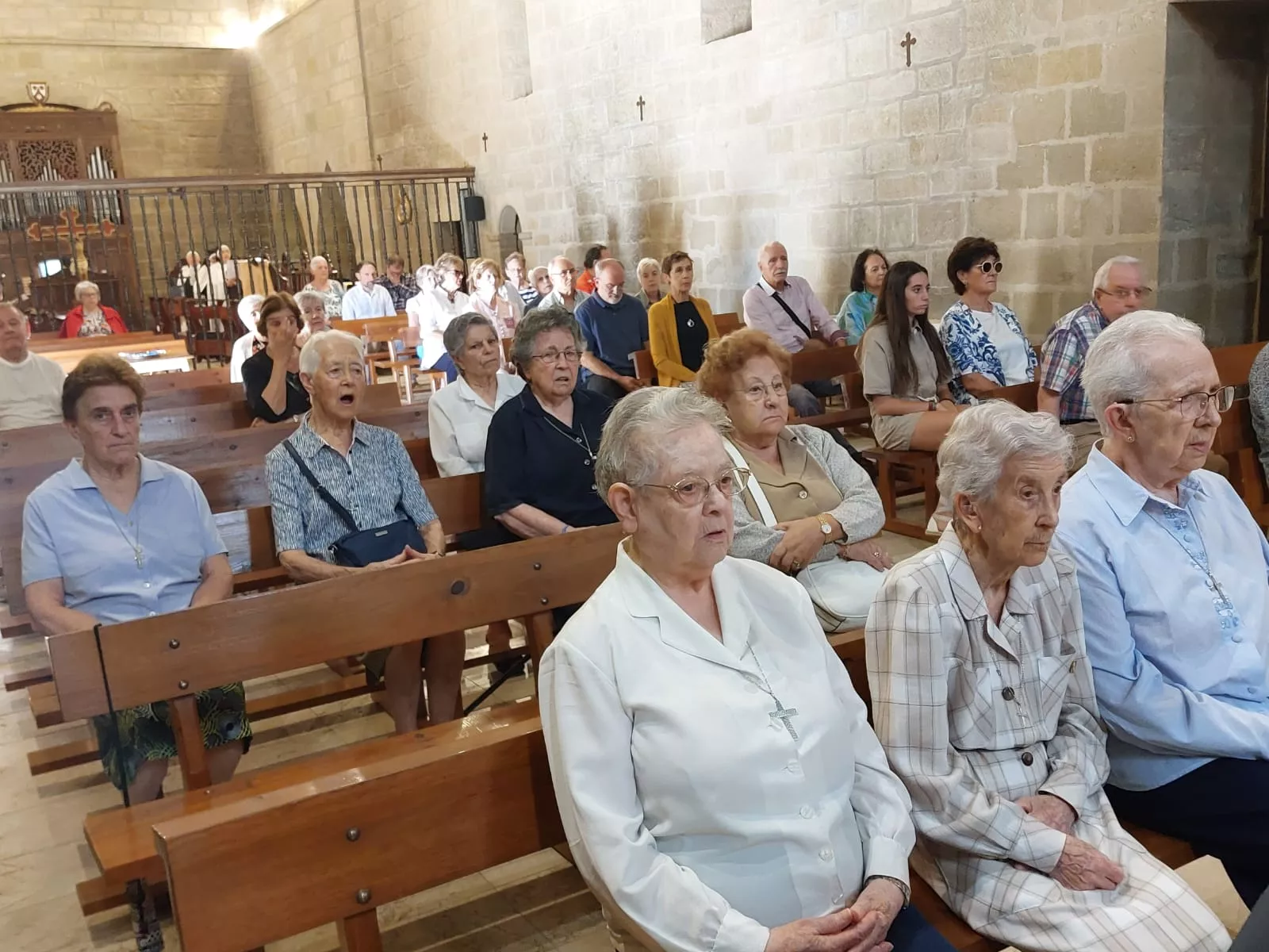 Entrega del céntimo del Ayuntamiento a las Carmelitas Calzadas.