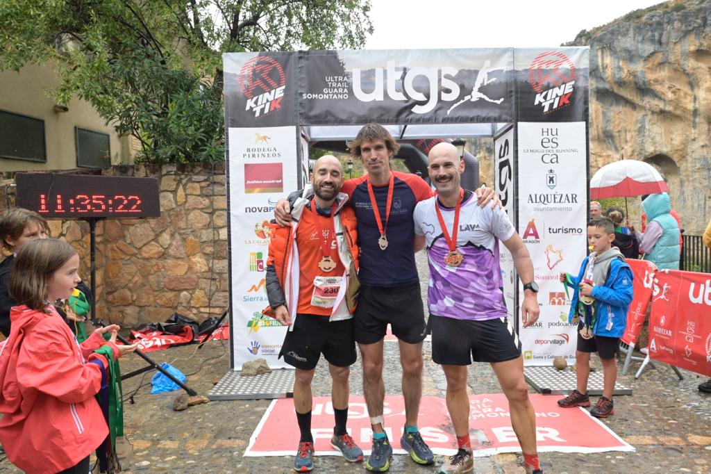 Podium masculino UTGS. FOTO Gonzalo Ocampo Fotógrafos CANO