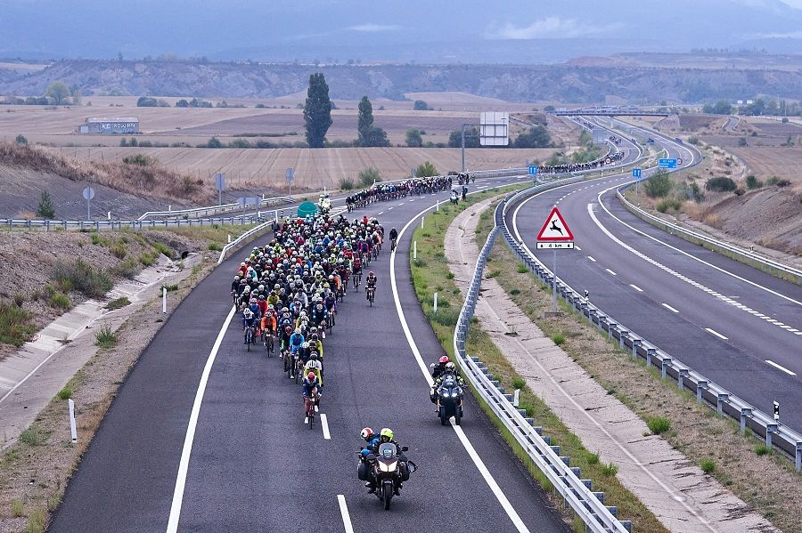 En los principios de la Quebrantahuesos 2022