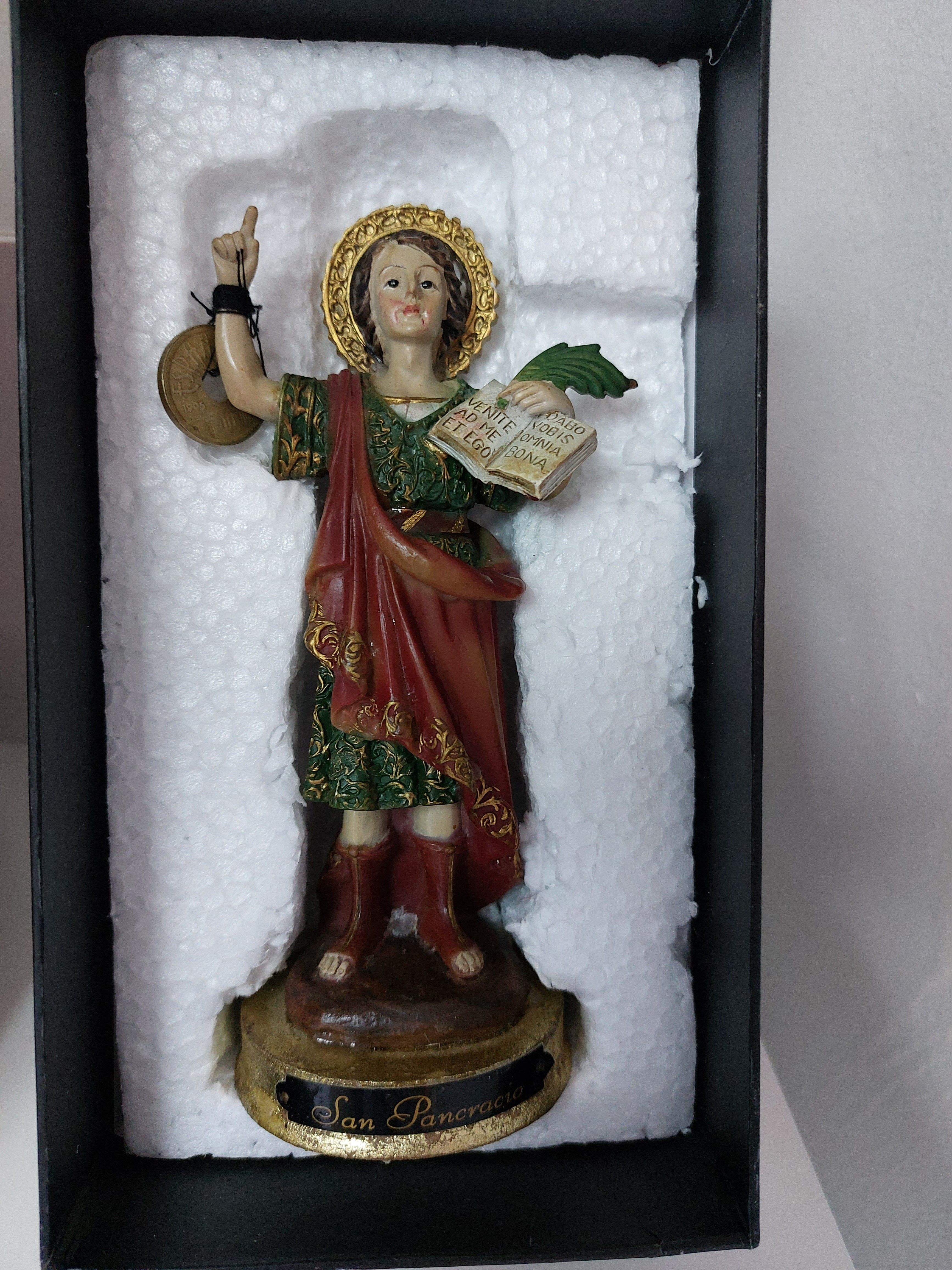 San Pancracio con el que nos obsequió Marco Pascual de su madre, Irene.