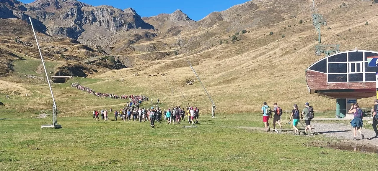  Marcha reivindicativa al collado de Canal Roya.