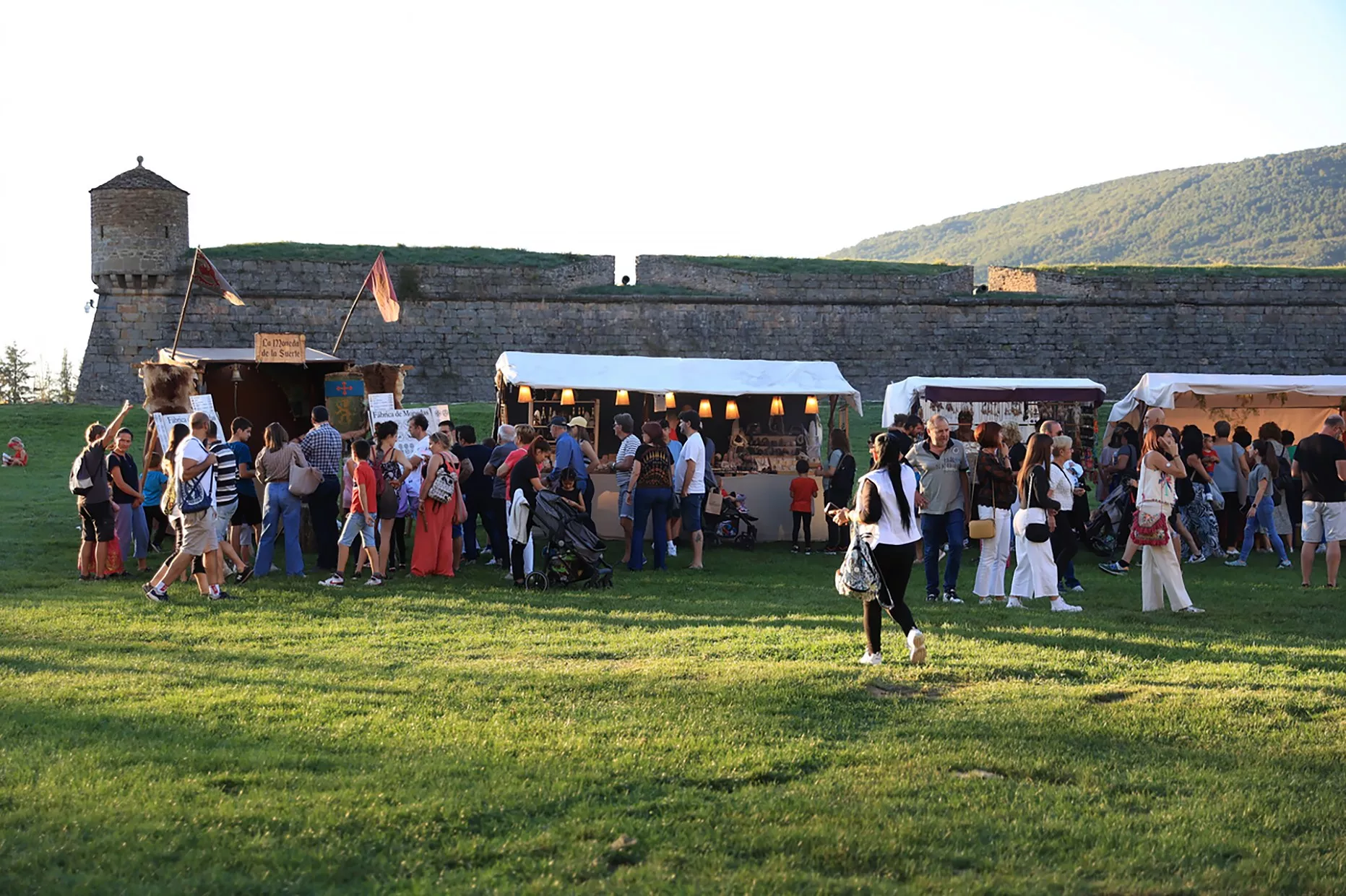 Celebración de las jornadas "Jaca, reino y leyenda". Foto Ayuntamiento de Jaca