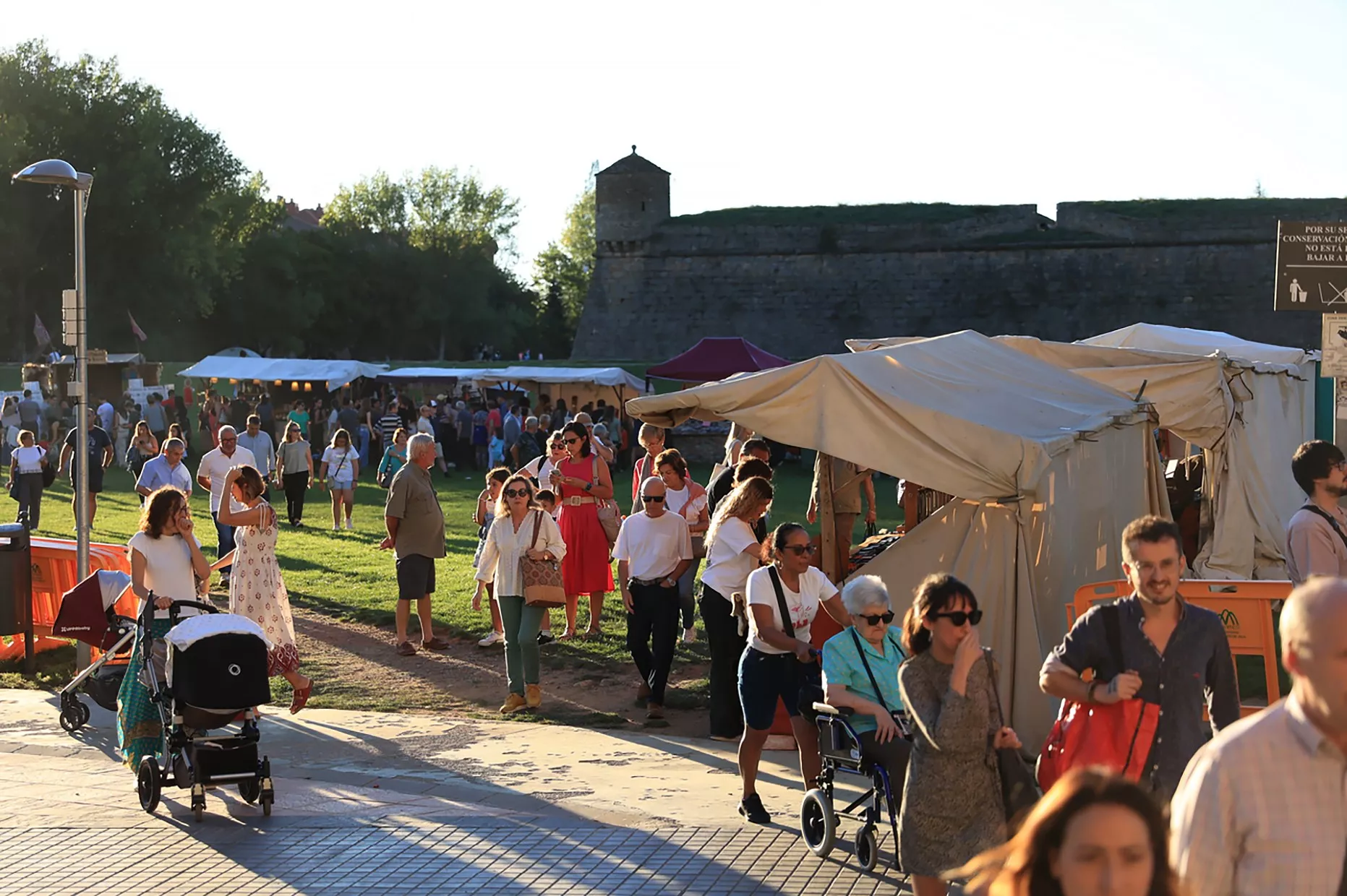 Celebración de las jornadas "Jaca, reino y leyenda". Foto Ayuntamiento de Jaca