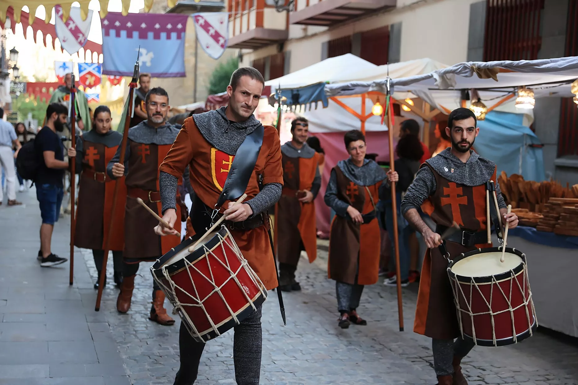 Celebración de las jornadas "Jaca, reino y leyenda". Foto Ayuntamiento de Jaca