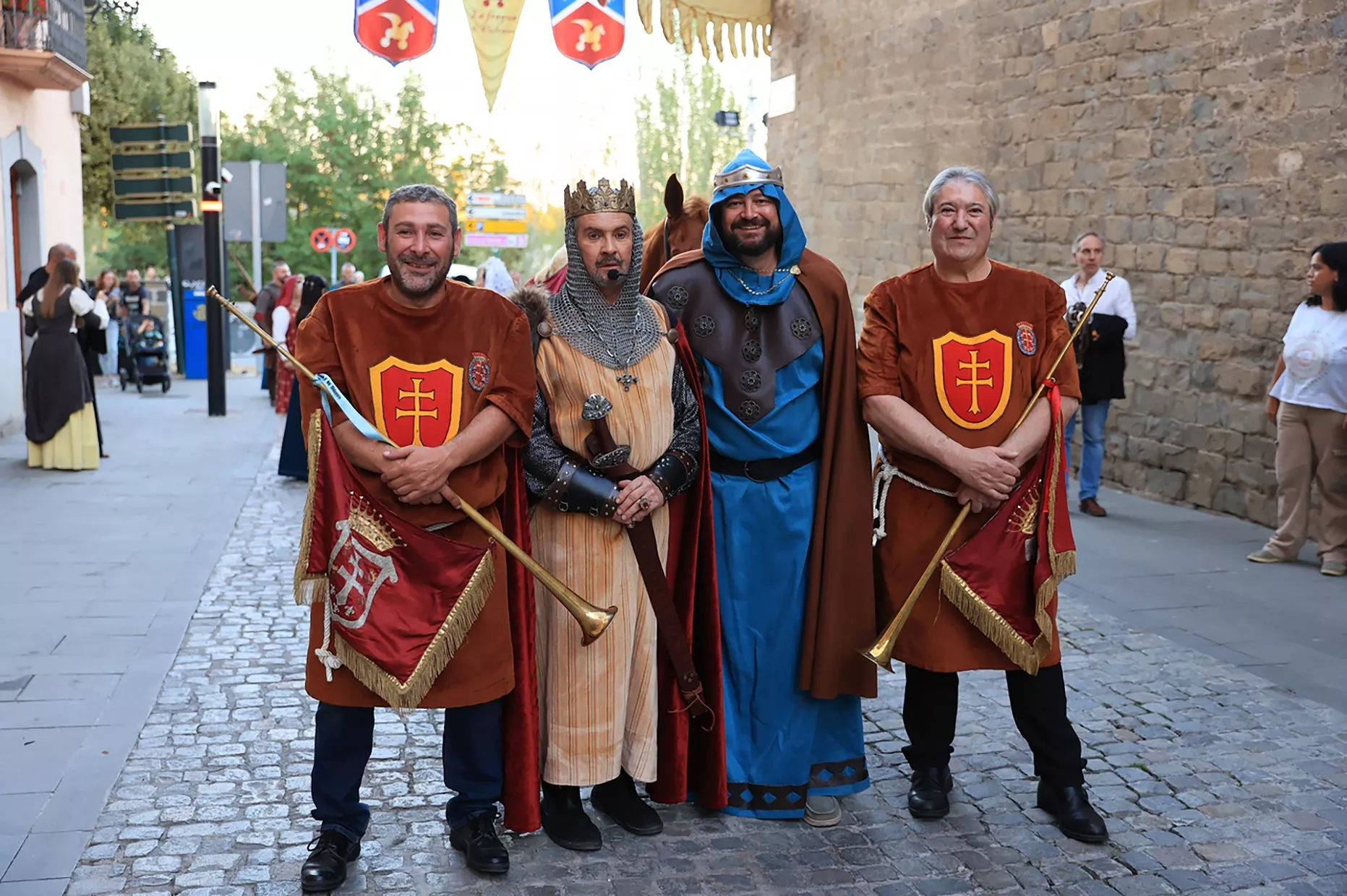 Celebración de las jornadas "Jaca, reino y leyenda". Foto Ayuntamiento de Jaca