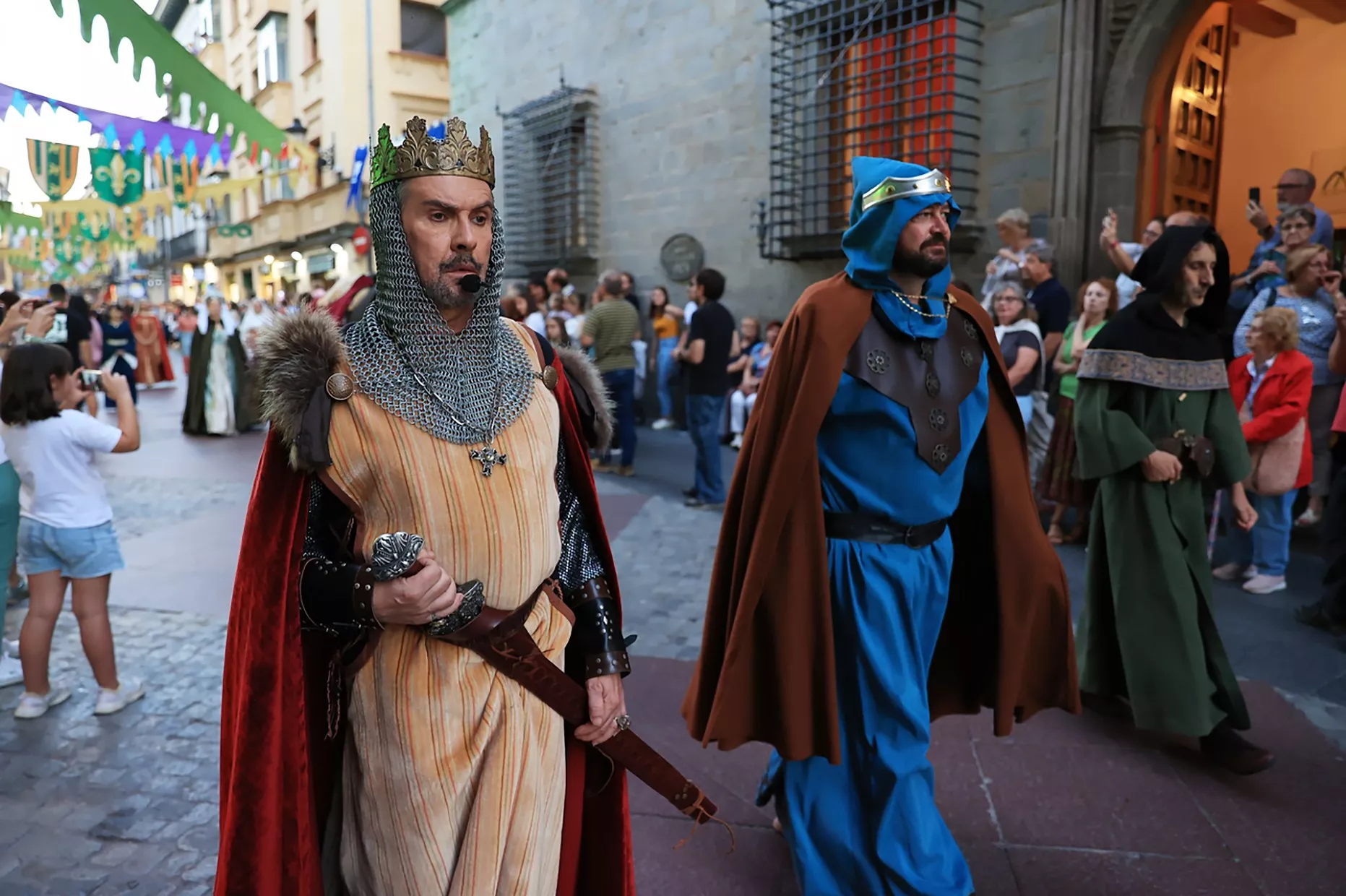 Celebración de las jornadas "Jaca, reino y leyenda". Foto Ayuntamiento de Jaca