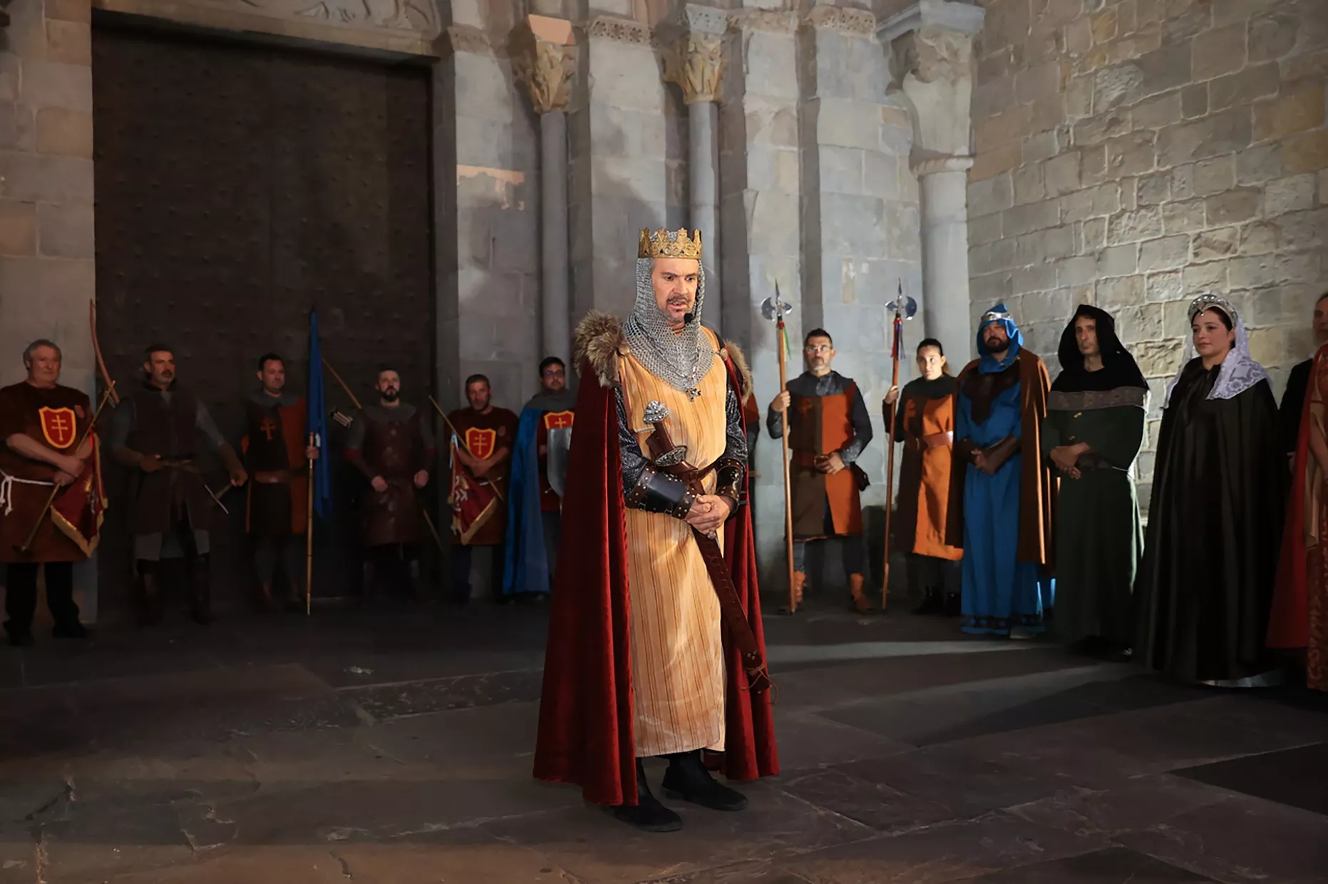 Celebración de las jornadas "Jaca, reino y leyenda". Foto Ayuntamiento de Jaca