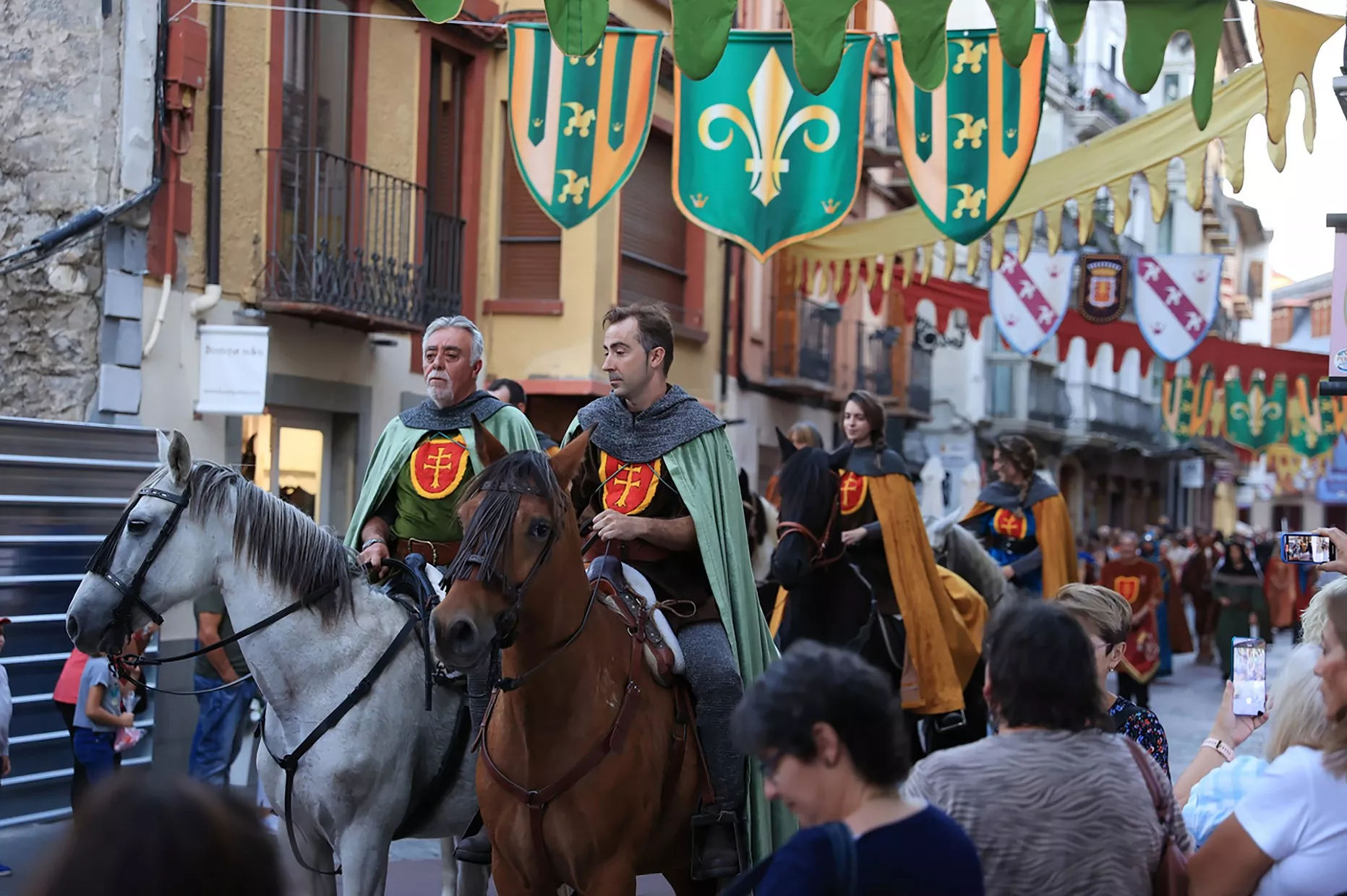 Celebración de las jornadas "Jaca, reino y leyenda". Foto Ayuntamiento de Jaca