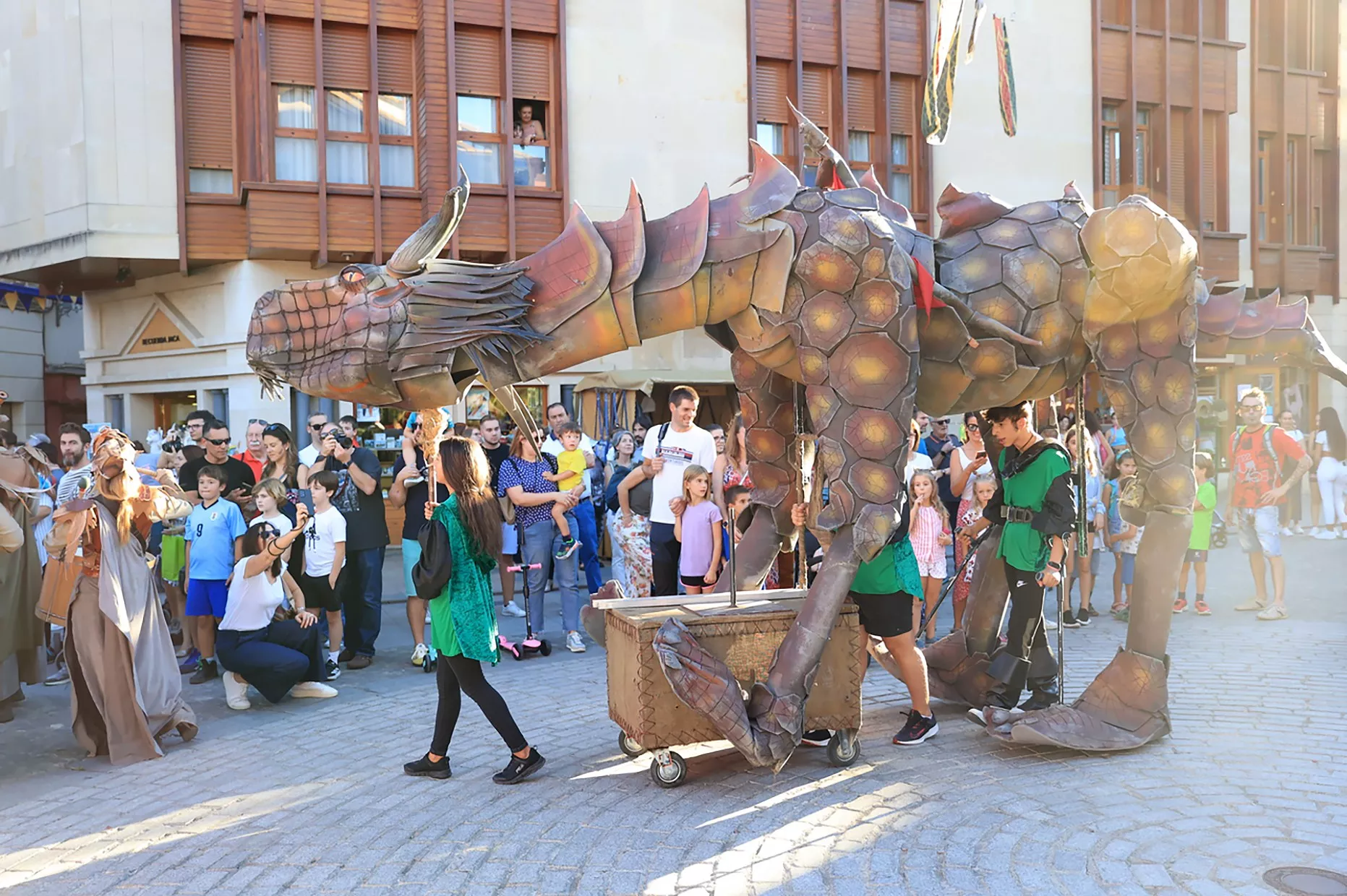 Celebración de las jornadas "Jaca, reino y leyenda". Foto Ayuntamiento de Jaca
