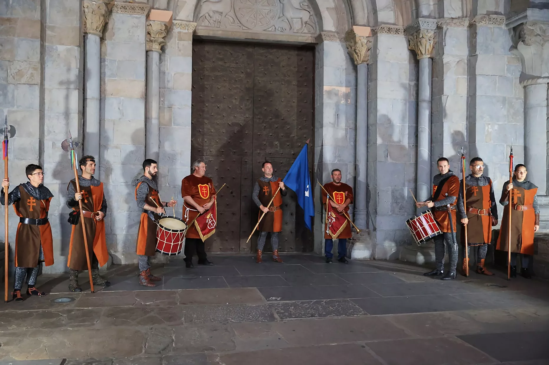 Celebración de las jornadas "Jaca, reino y leyenda". Foto Ayuntamiento de Jaca