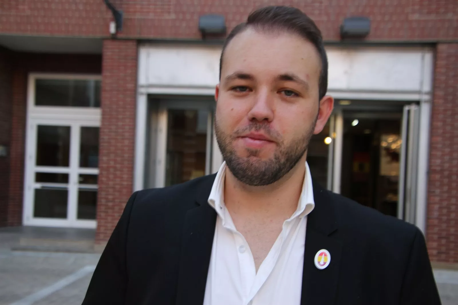 Carlos A. Migliaccio en el CRMAHU. Foto Carlos Neofato