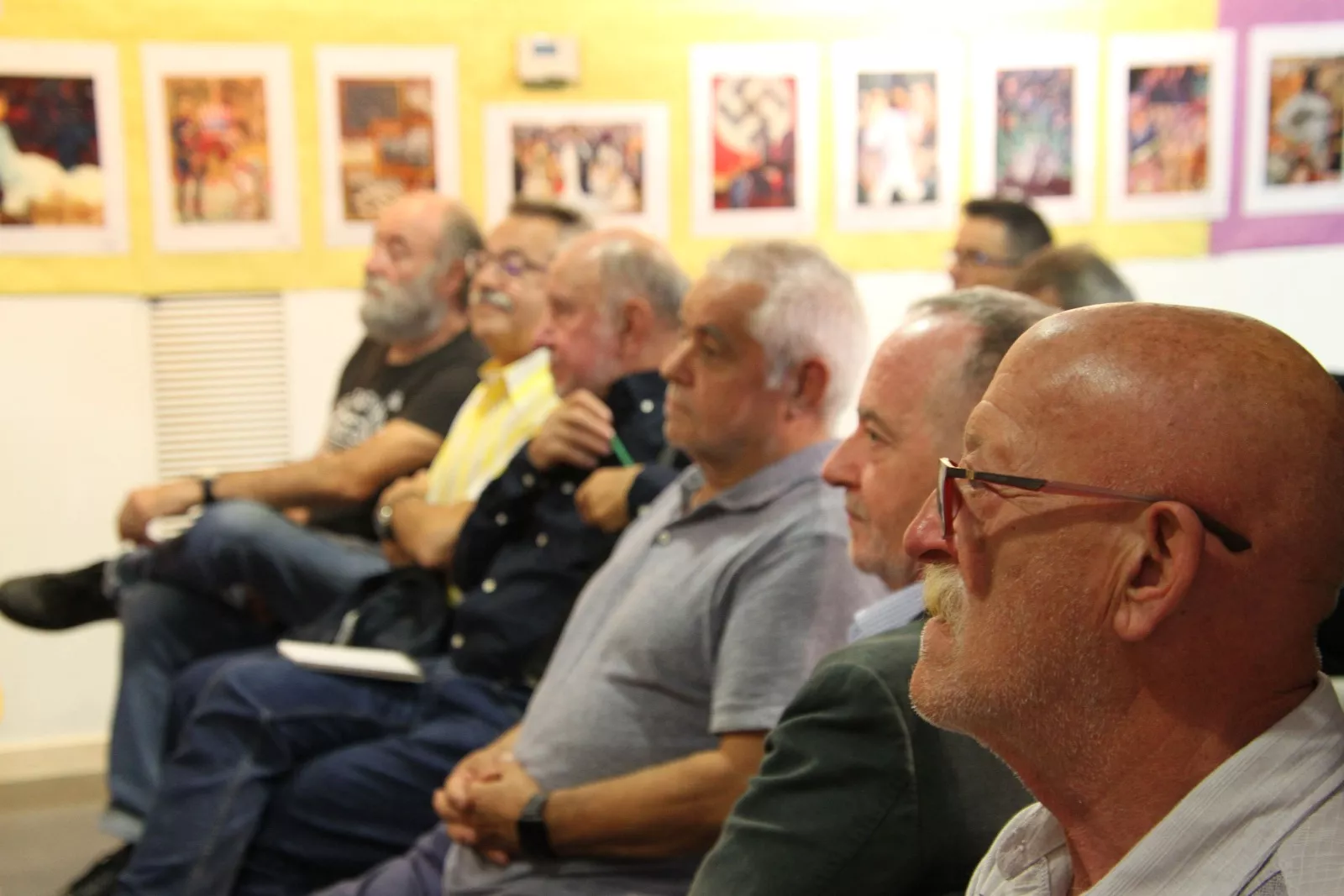 Carlos A. Migliaccio en el CRMAHU. Foto Carlos Neofato